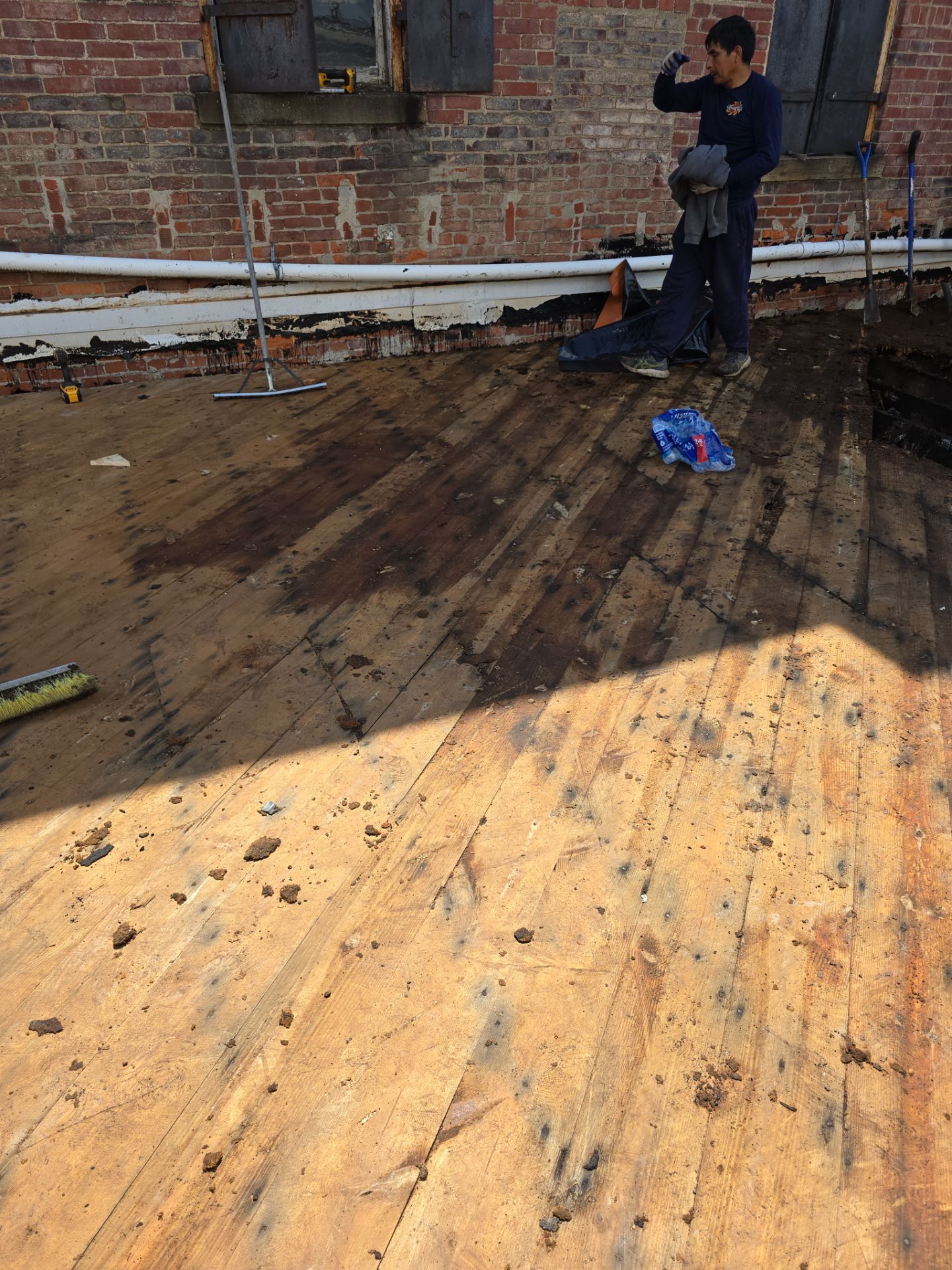 Commercial Roofing Installation using EPDM  by Rainstoppers Roofing