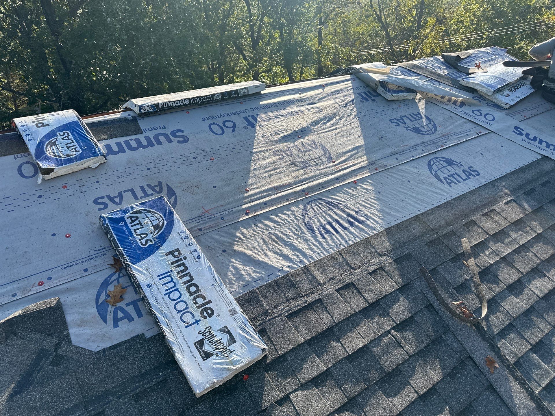 Residential Roofing + Gutters & Downspouts Install  by Titan Commercial & Residential Roofing 