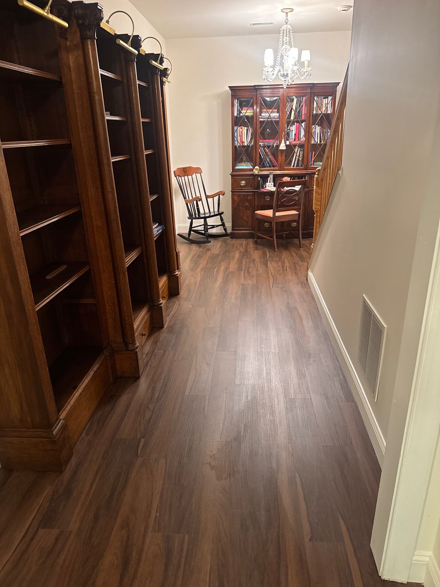 New Gutters, New Floor, New steps, New Paint job by Alpha Design Services