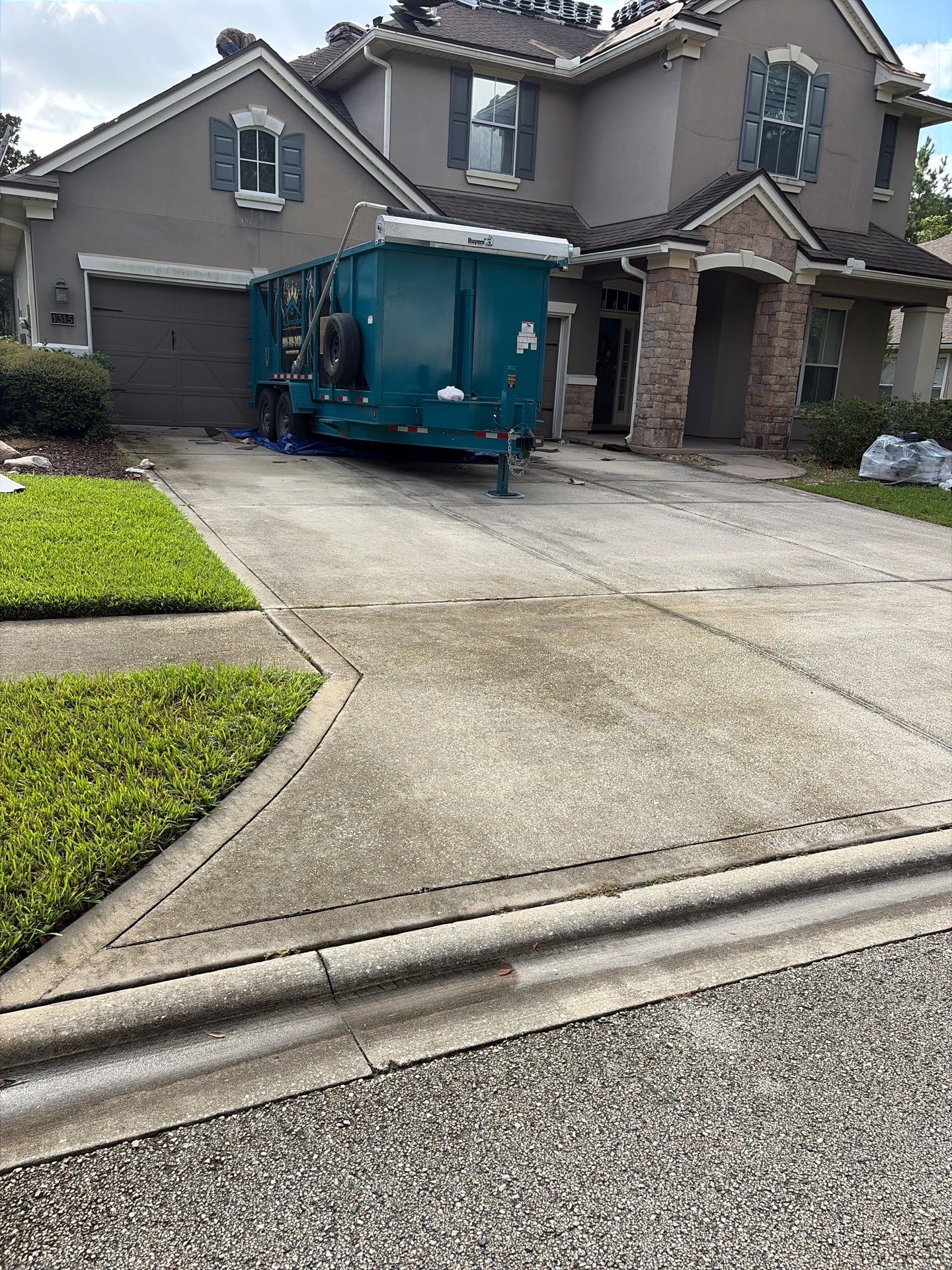 Architectural Shingle Roof Replacement and Skylight Integration in Jacksonville by Miller Roofing Solutions LLC.