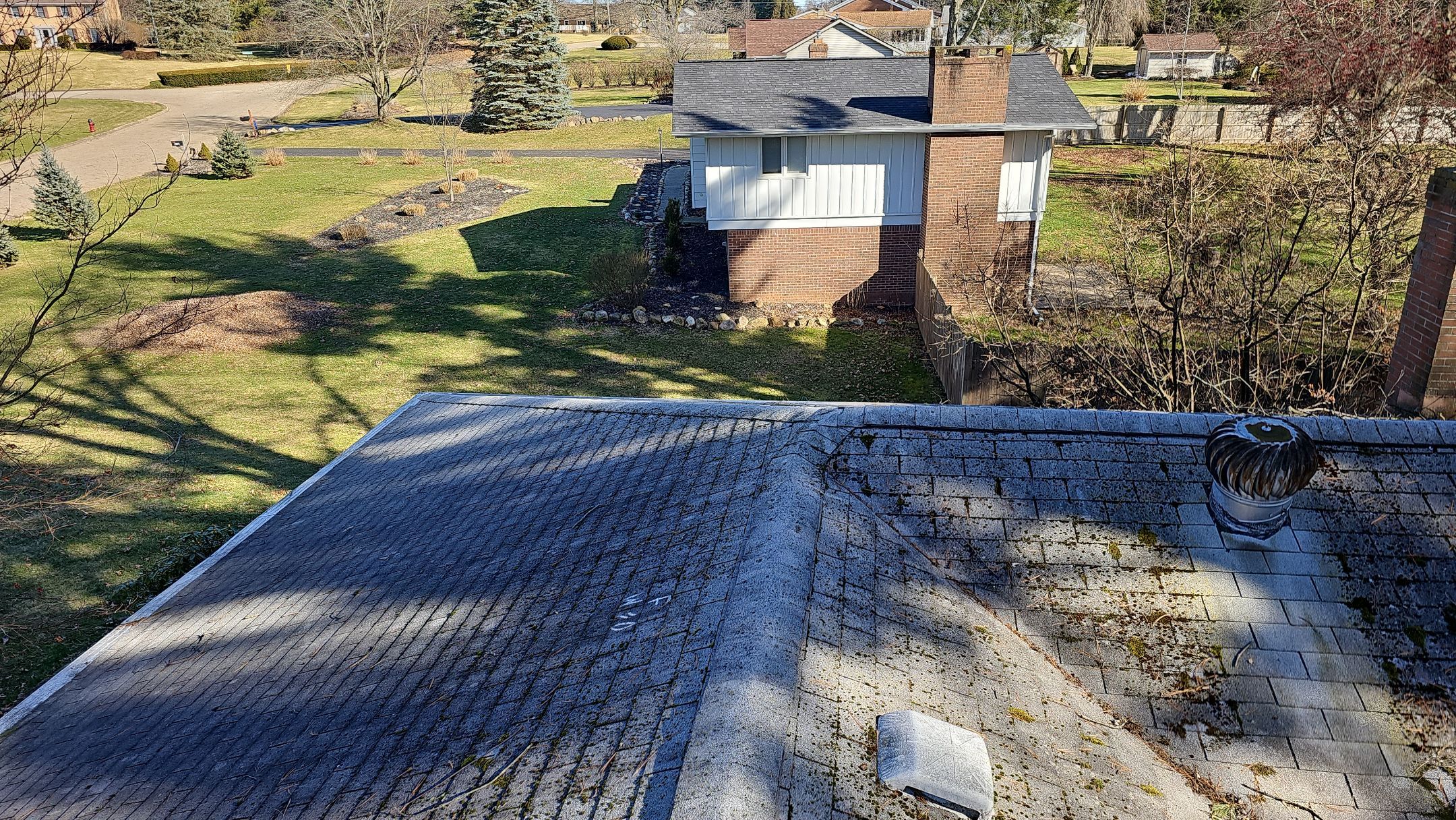 Atlas Pinnacle, Color, Burnt Hickory, Drip Edge, Color, Royal Brown by Eagle Eye Roofing