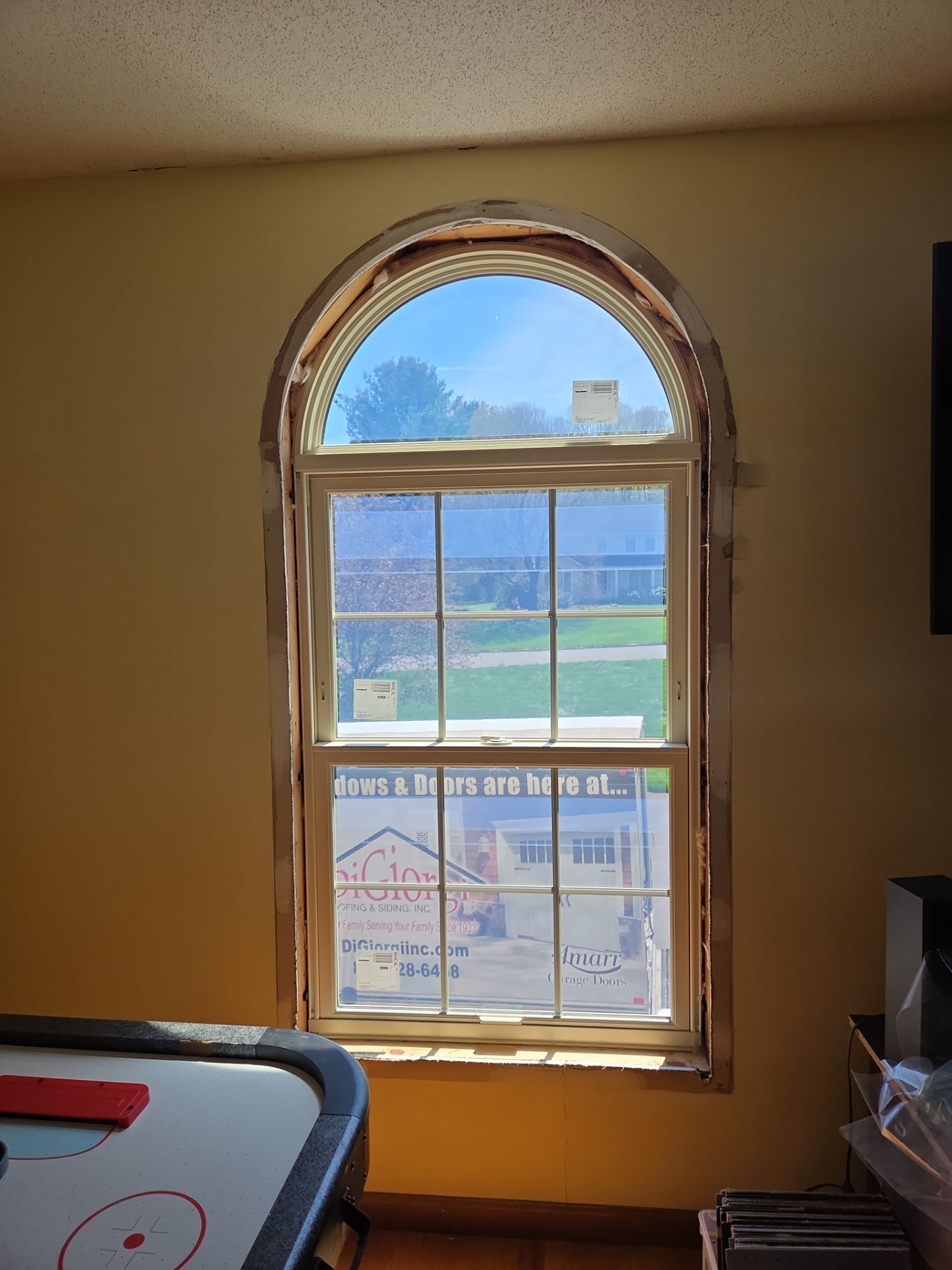 Window installation by DiGiorgi Roofing and Siding Inc