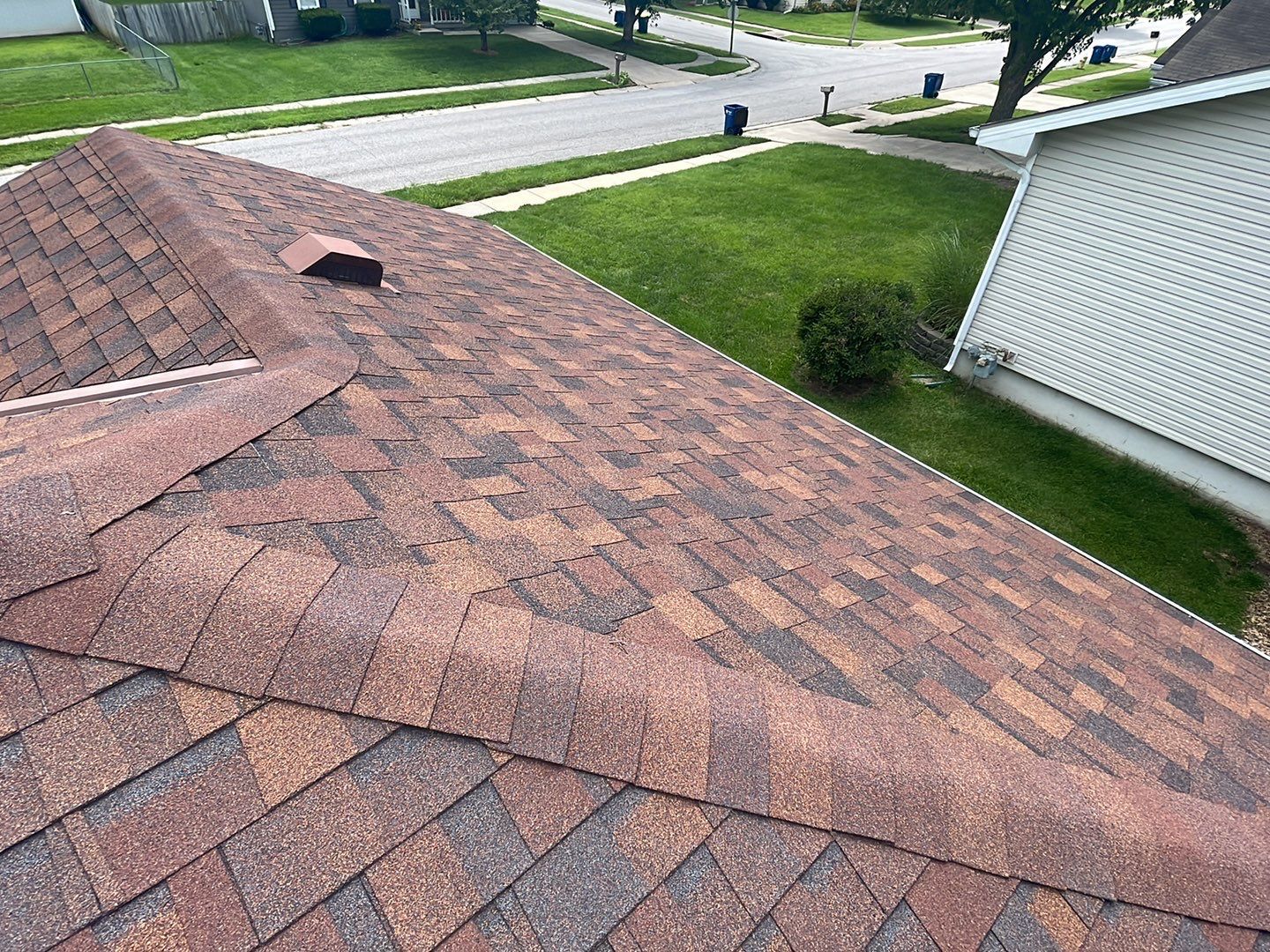 Residential Roofing Installation using IKO Dynasty by EEC Windows, Siding & Roofing