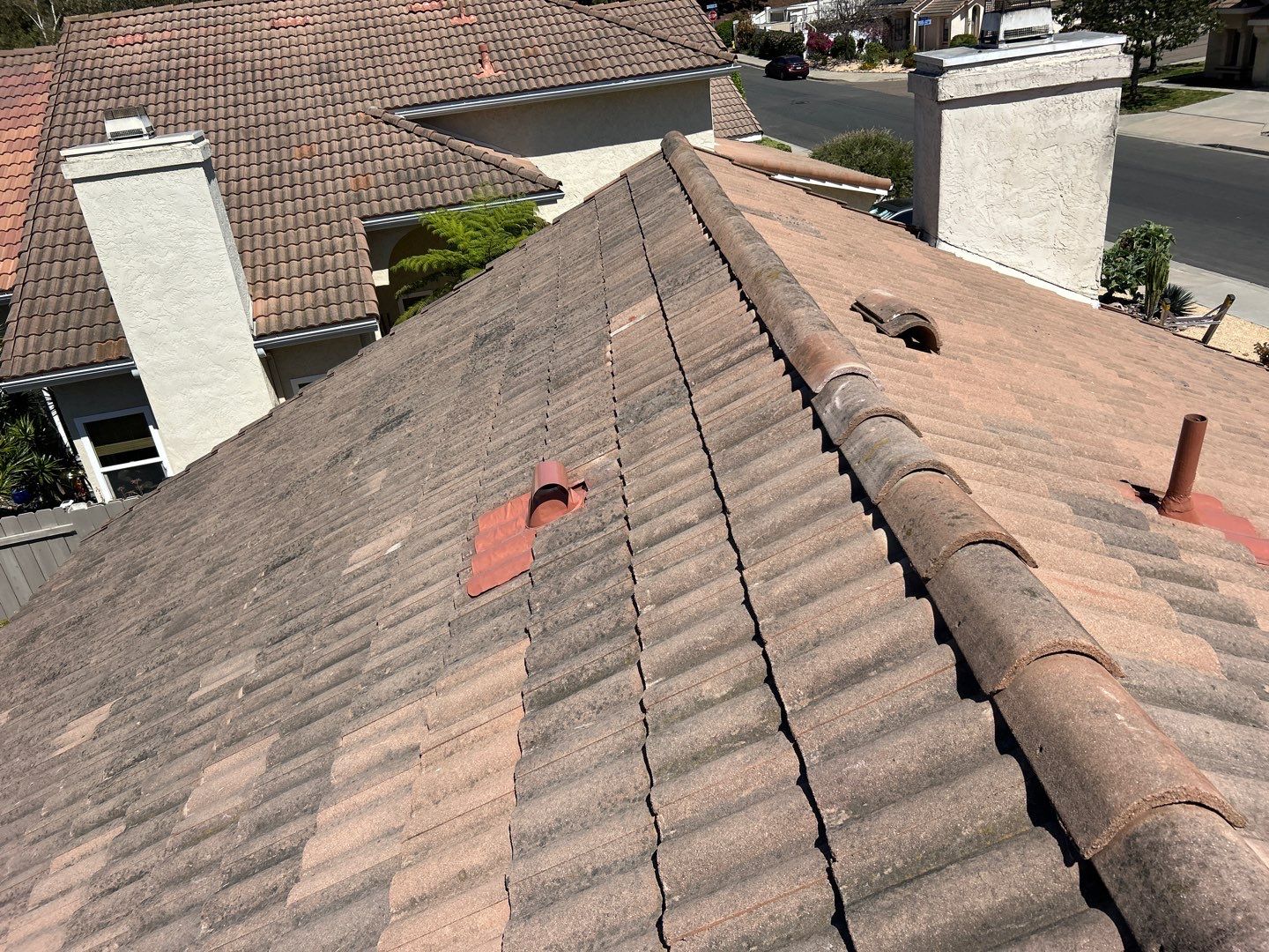 Comprehensive Concrete Tile Roof Replacement and Structural Wood Repair in Chula Vista by Reliable Roofing San Diego Inc.