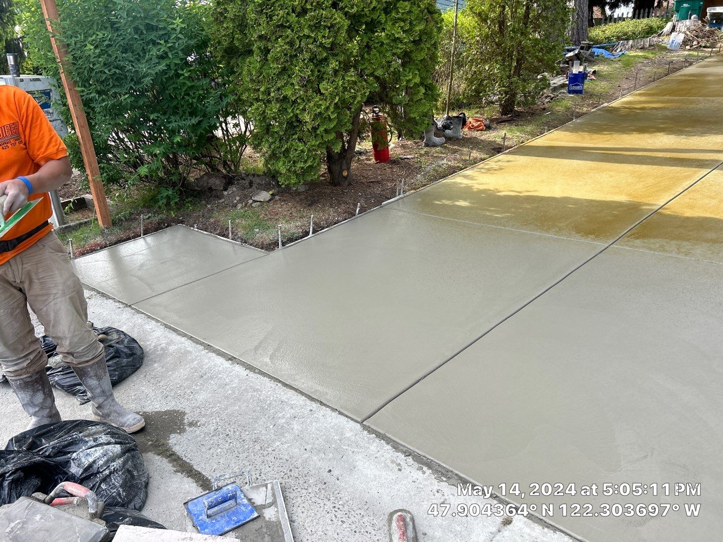 Debbie | Concrete Driveway by Jireh Asphalt & Concrete Inc 