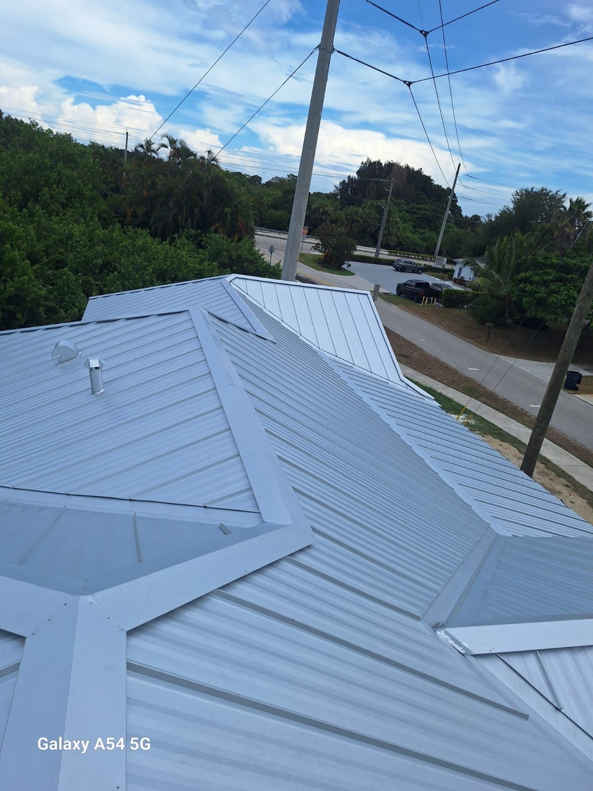 24ga 1" Nail-Strip Mill Finish by Total Roofing System The Metal Roof Experts