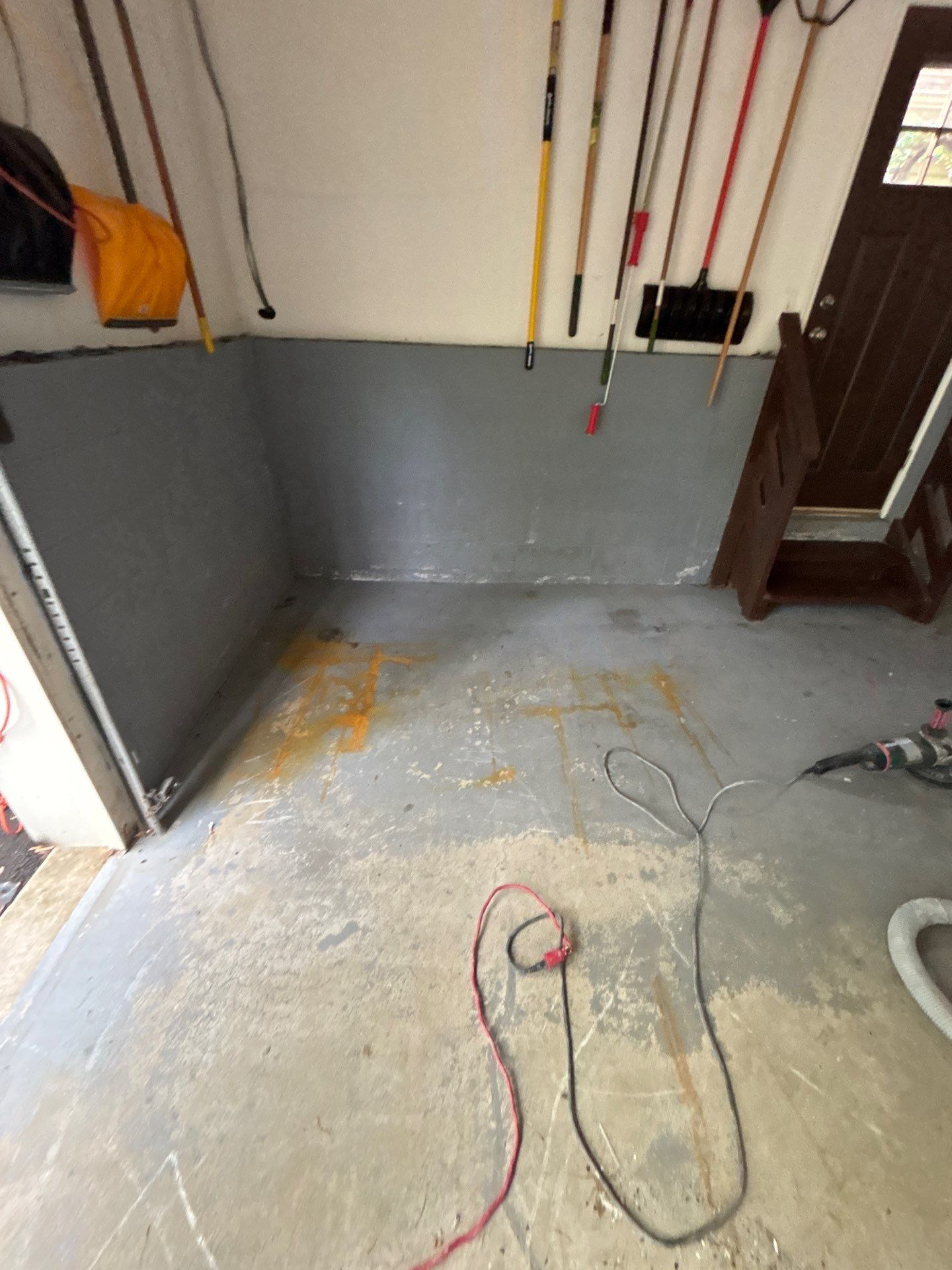 Travertine Polyurea Garage Floor Coating in Randolph, New Jersey by Spectrum Painting, LLC