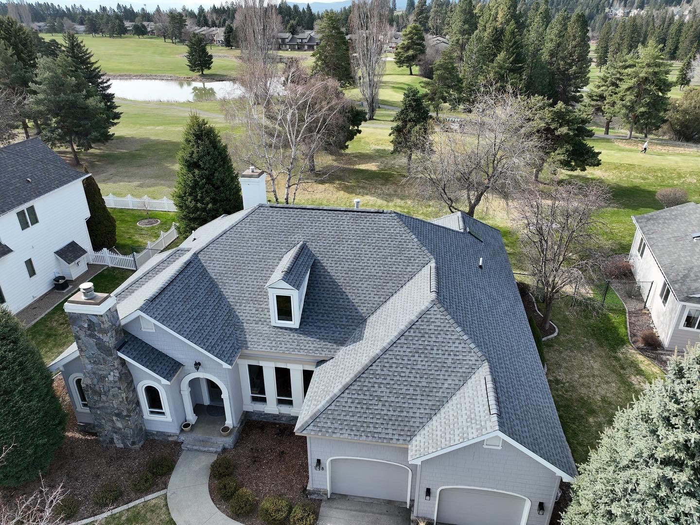 GAF Timberline HDZ - Pewter Gray by Montana Roofing Solutions