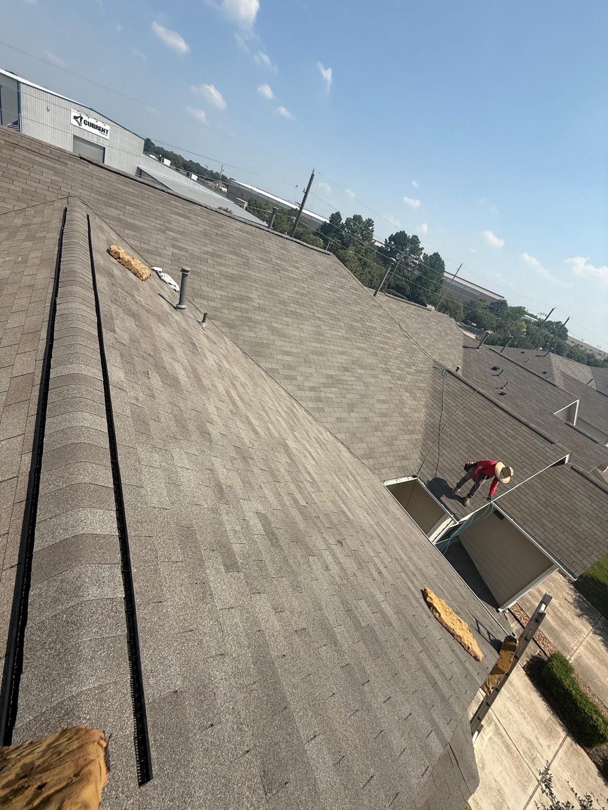 Roof Replacement Project in Houston by Roofing Technologies Unlimited