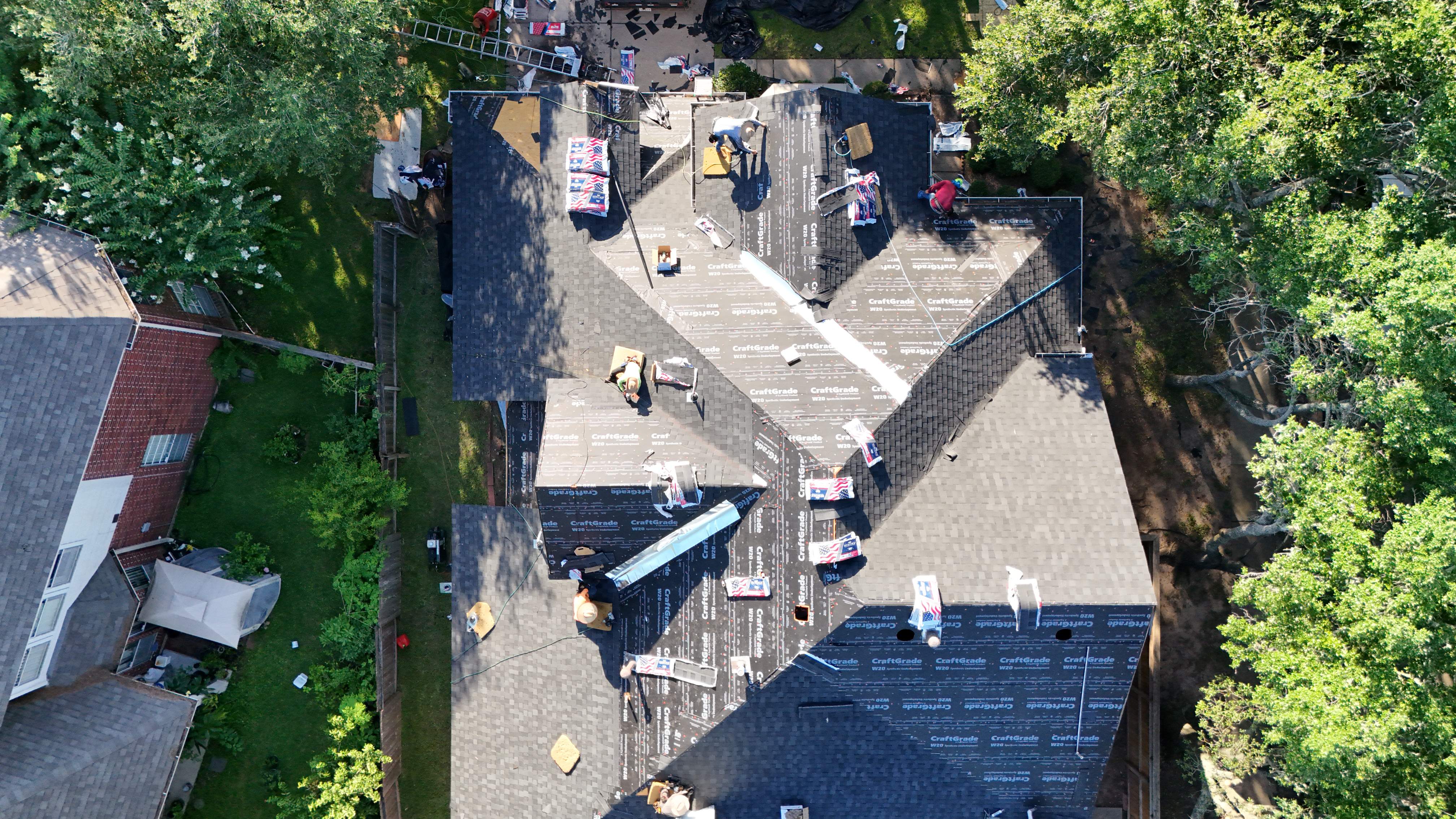 Full Re-Deck & Charcoal Roof Replacement — Sugar Land, TX by PL Roofing & SB Roofing, LLC.