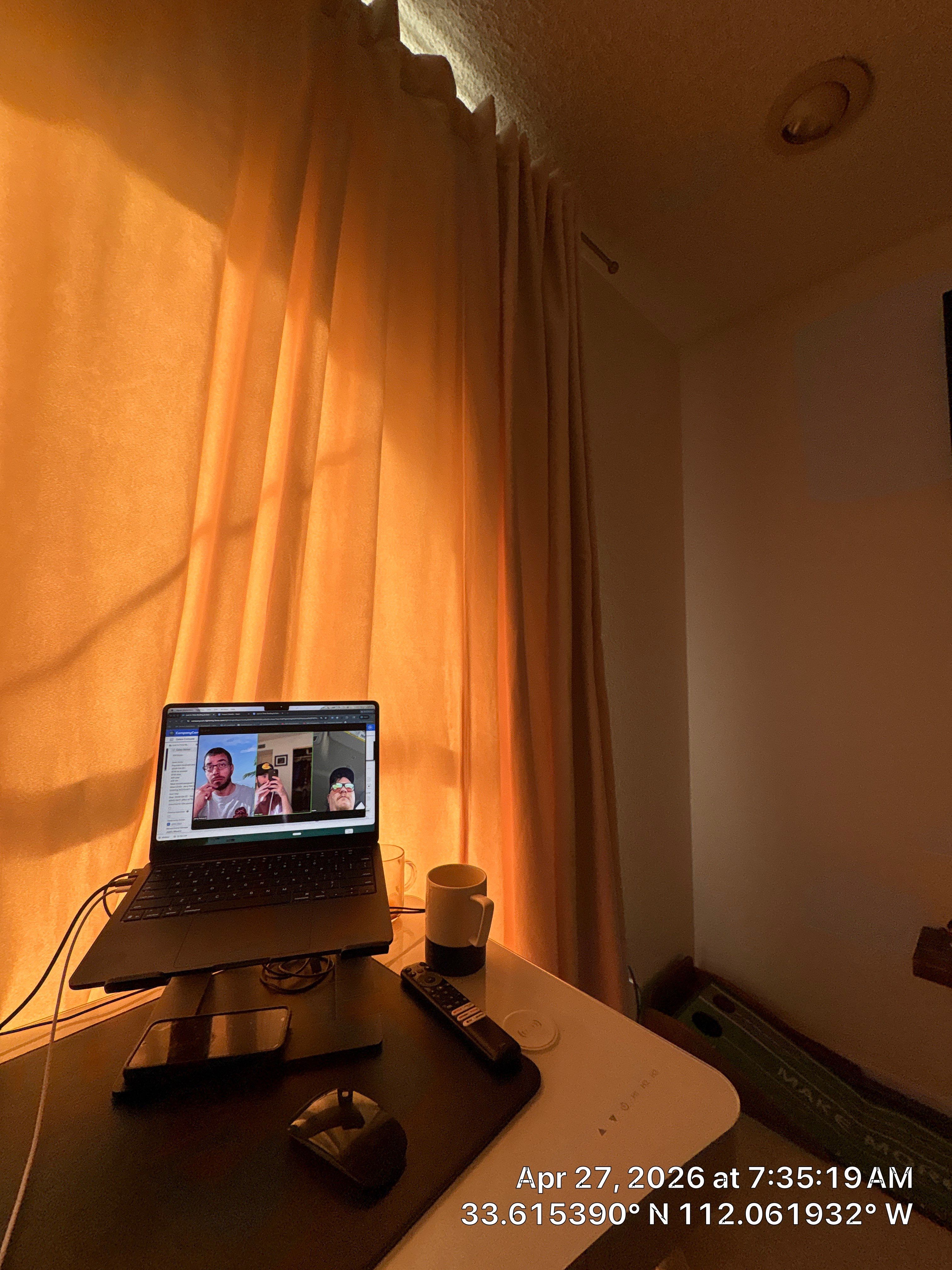 Custom Home Office and Media Suite Installation in Phoenix by CompanyCam Sales Demo