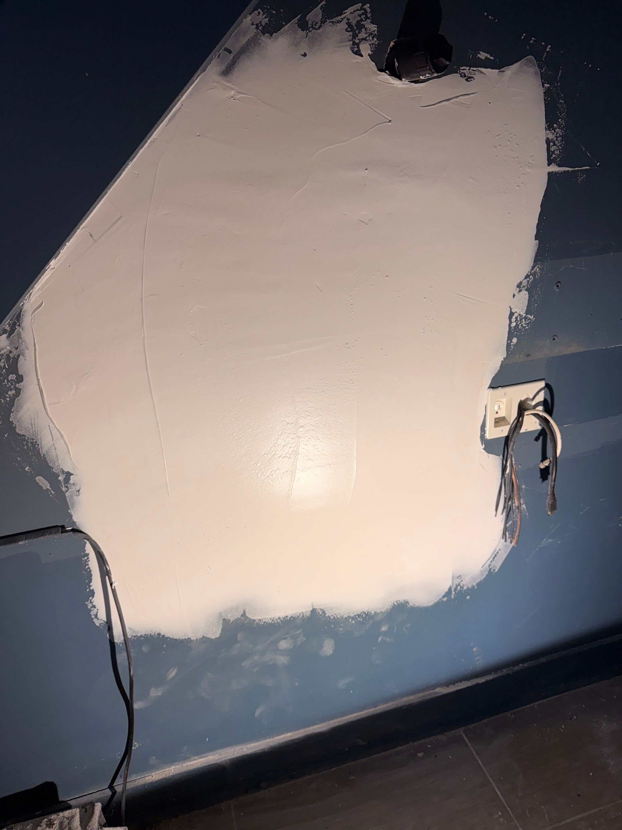 Wall Repair & Patching After Plumbing Leak Access by YVR Construction Group