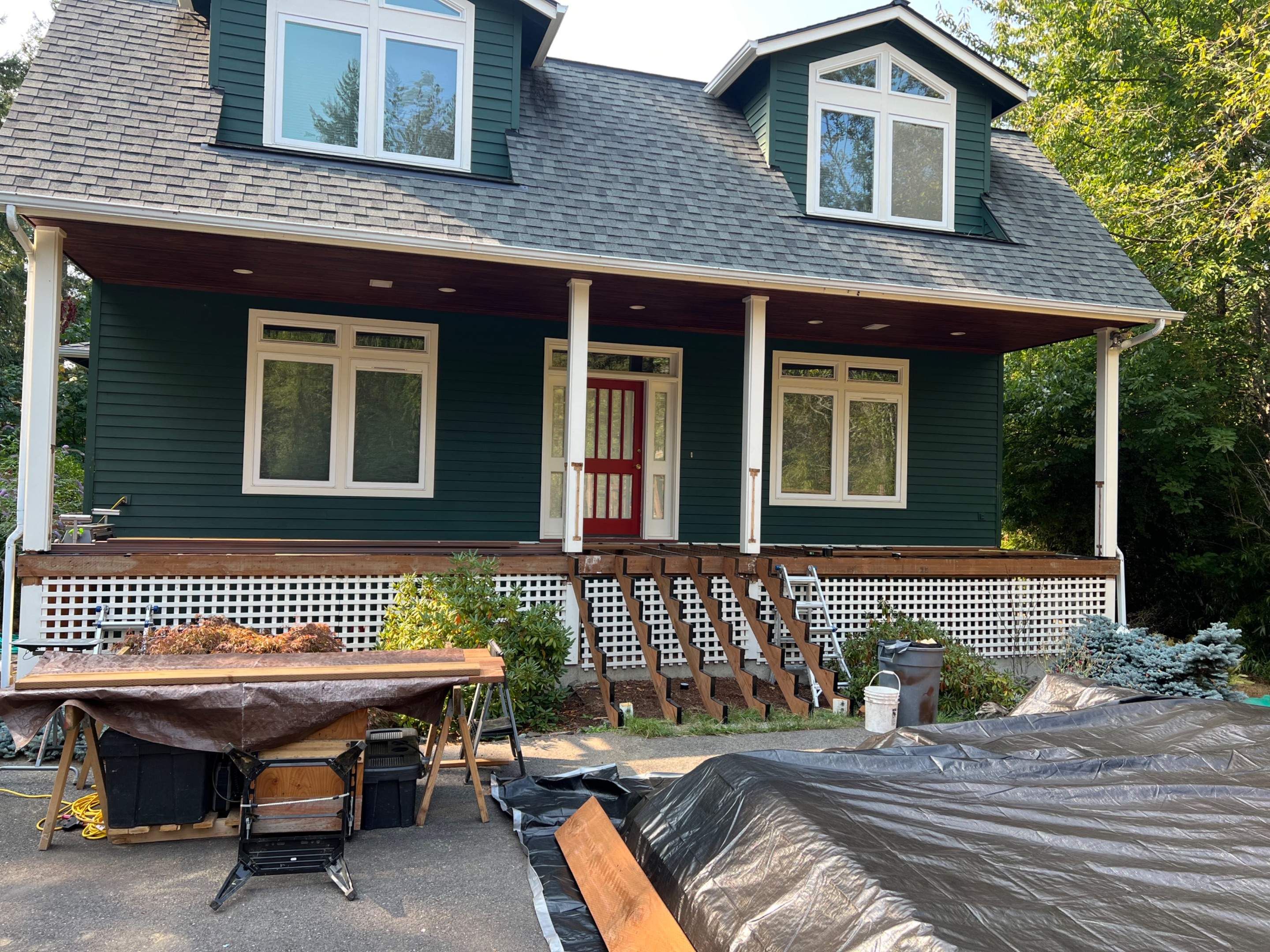 Vashon Deck Resurface by Alki deck builders 
