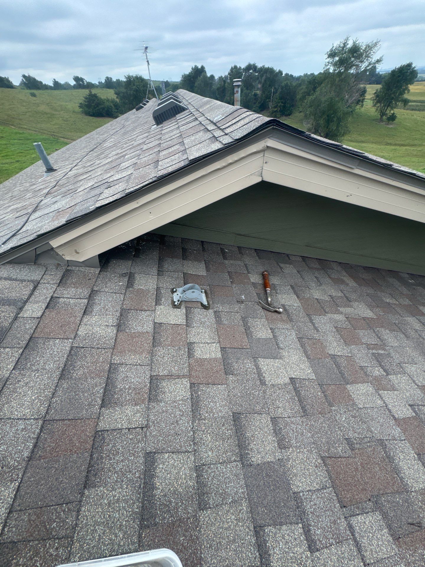 Architectural Shingle Roof Replacement in West Point, NE by Crows Roofing LLC