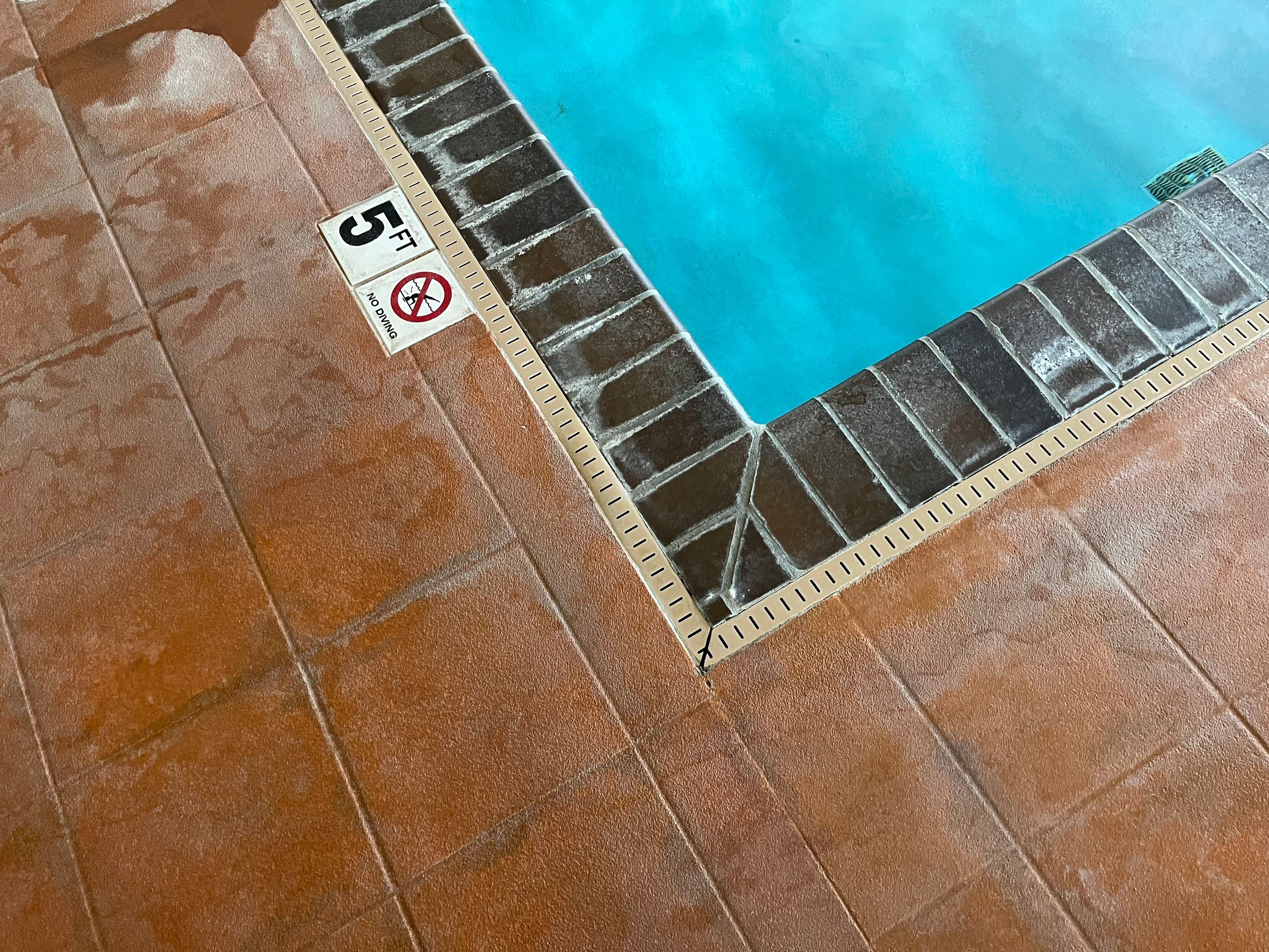 Pool Deck using Mount Everest by Select Painting, Coatings & Garage Cabinets