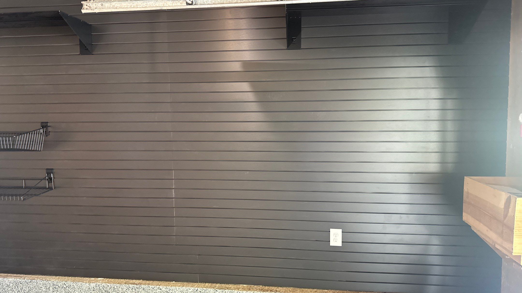 Custom Garage Slatwall Storage System Installation in Mission Hills by Banner Garage