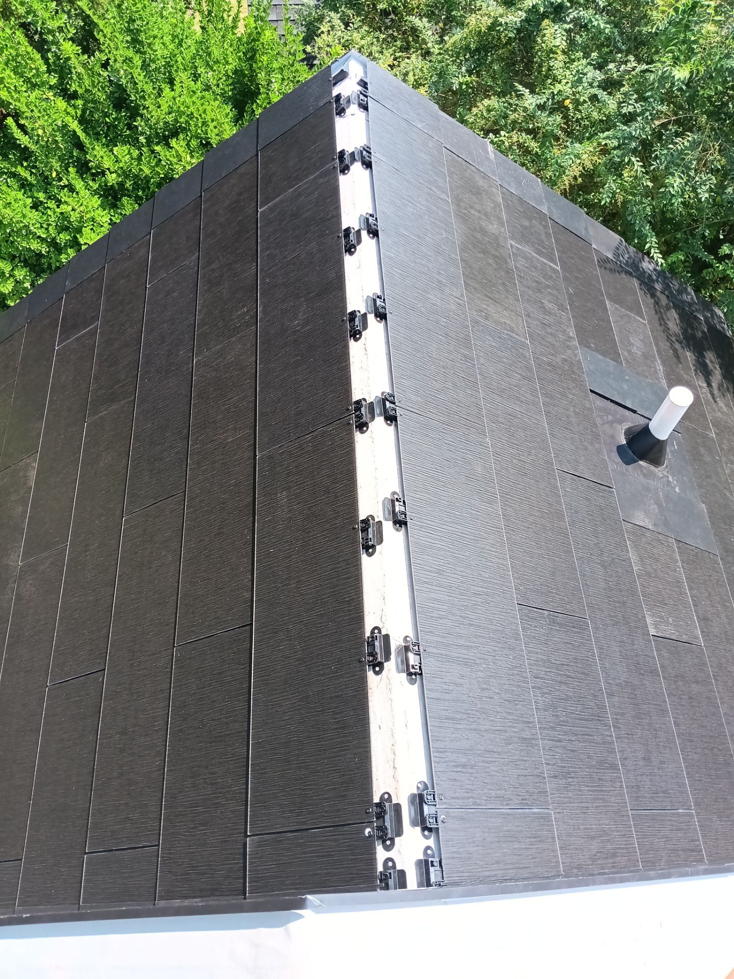 Tesla Solar Roof  using Tesla Powerwall in MD by American Home Contractors