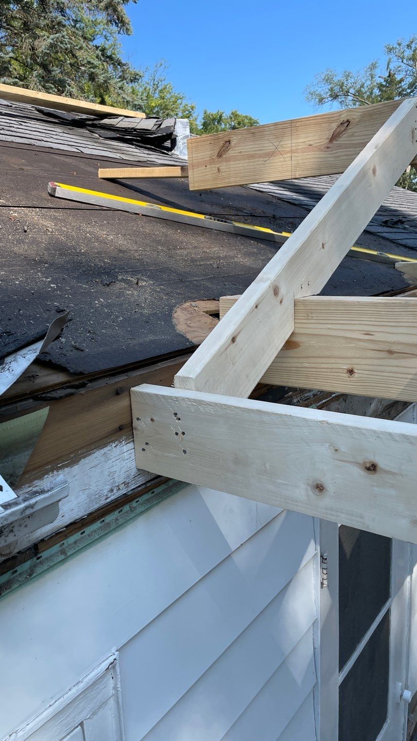 Siding Installation using Alside Charter Oak Siding  by Pro Home Services Inc