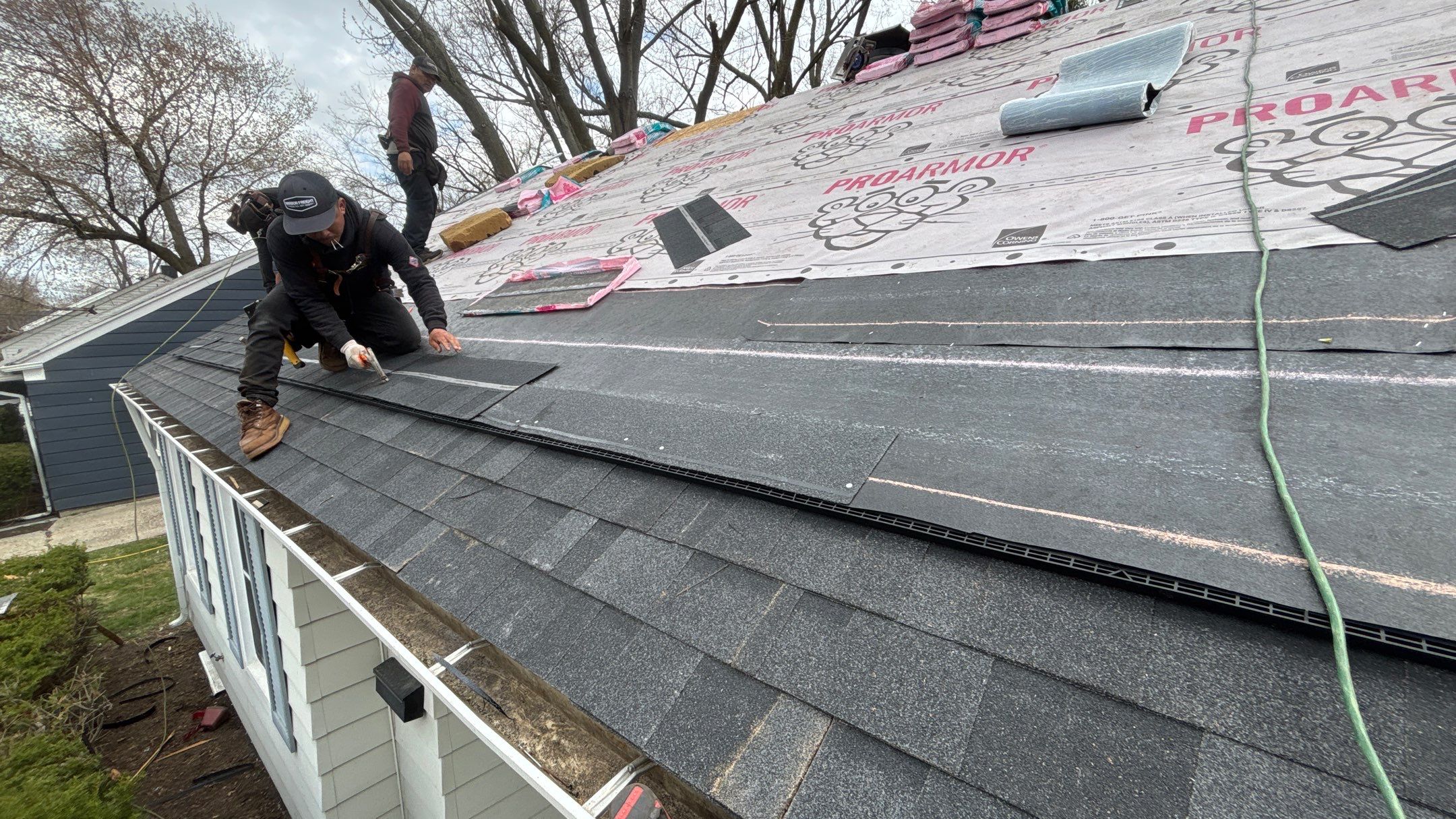 Roof Replacement using Owens Corning TruDefinition Duration Flex by 180 Contractors
