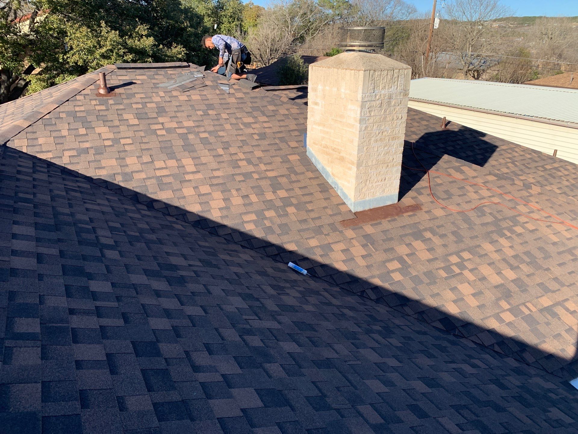 Full Residential Roofing Replacement and Decking Restoration in Fredericksburg by Caliber Restoration LLC
