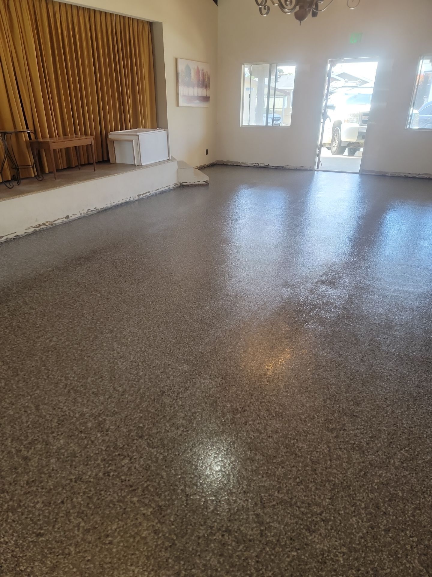 Interior Clubhouse at Hacienda Mobile home park by MGP Coatings