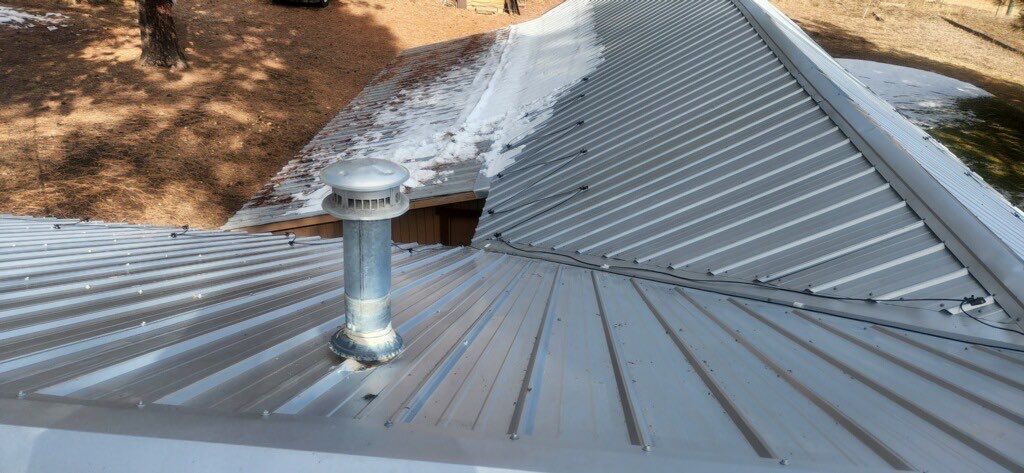 Idaho City, ID., Residential Roofing Installation using Galvanized Steel by ID Roofing LLC