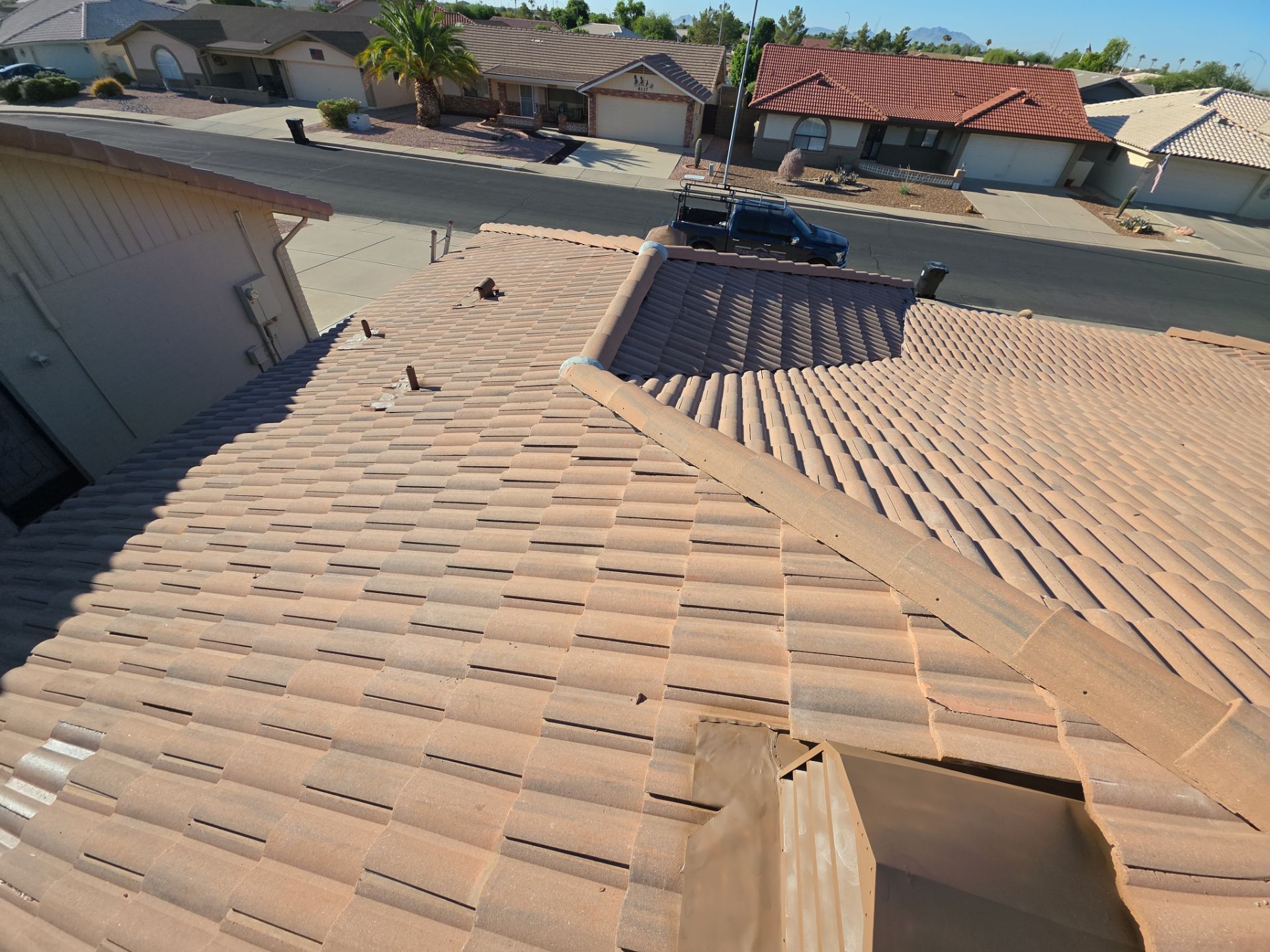 Tile Reset using Concrete Tiles by Weather-Tite Roofing