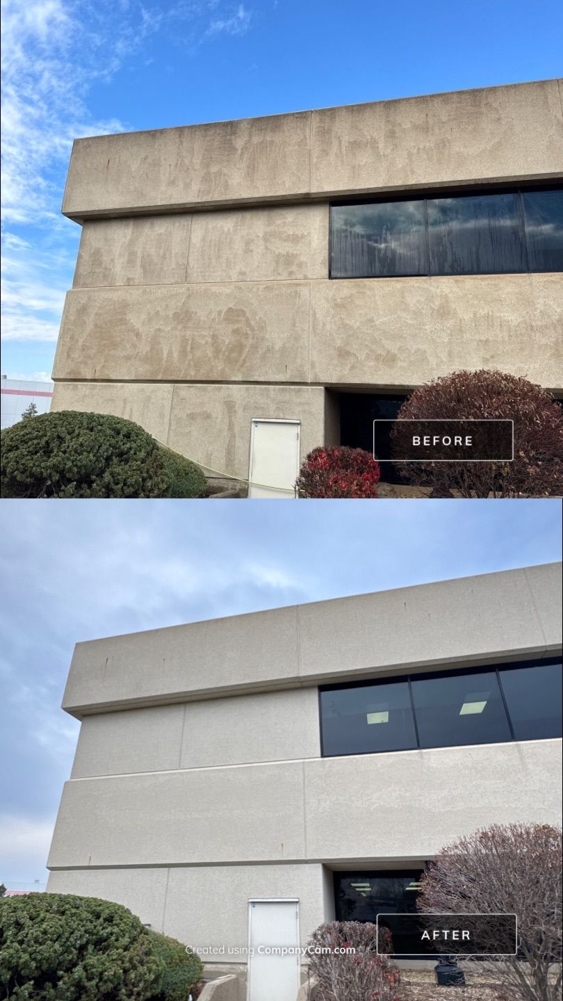 Project in Arlington Heights by Simmons Power & Soft Washing