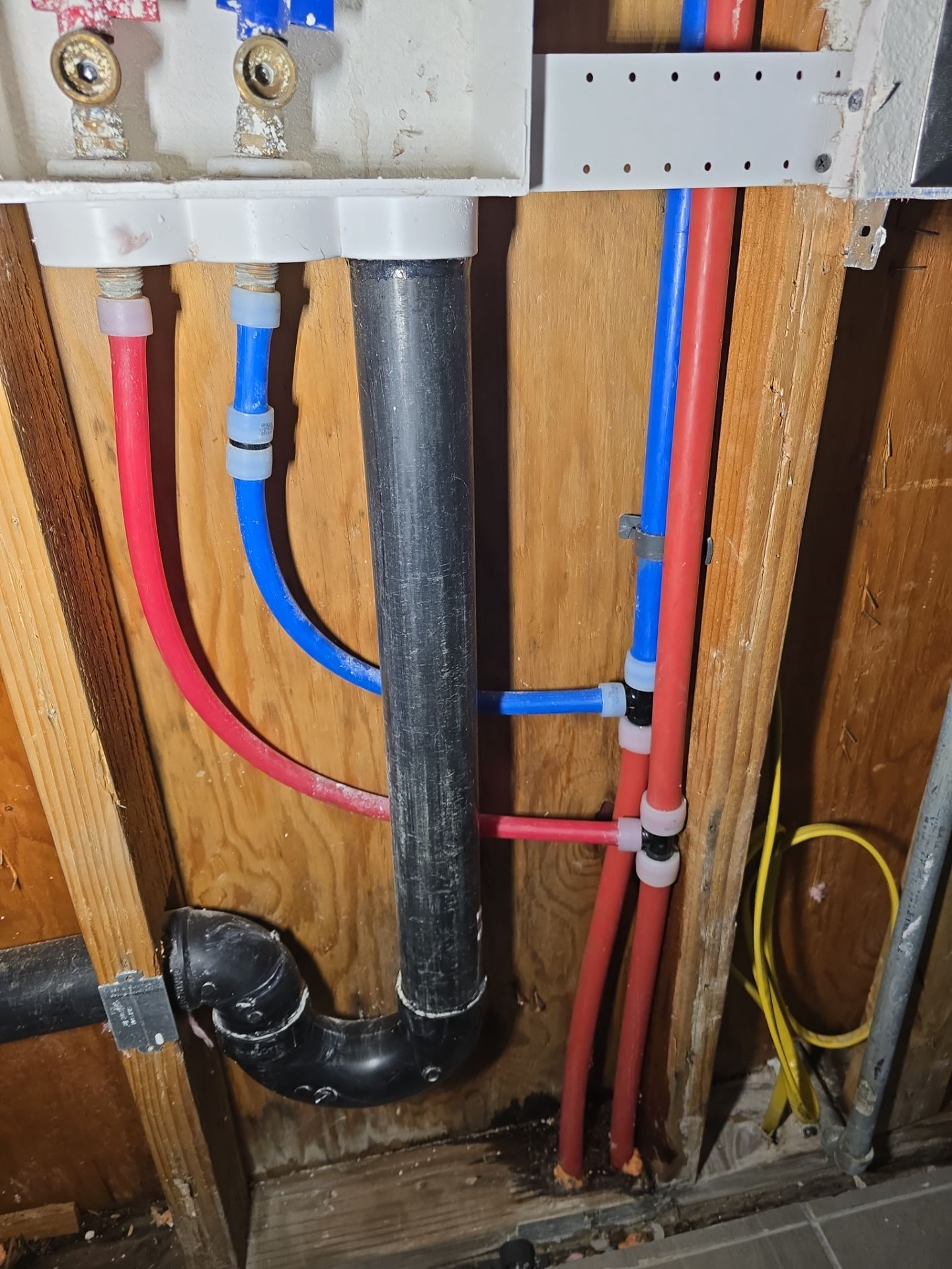 Hot & Cold Water Line Installation with Shut-Off Valves by Us Plumbing