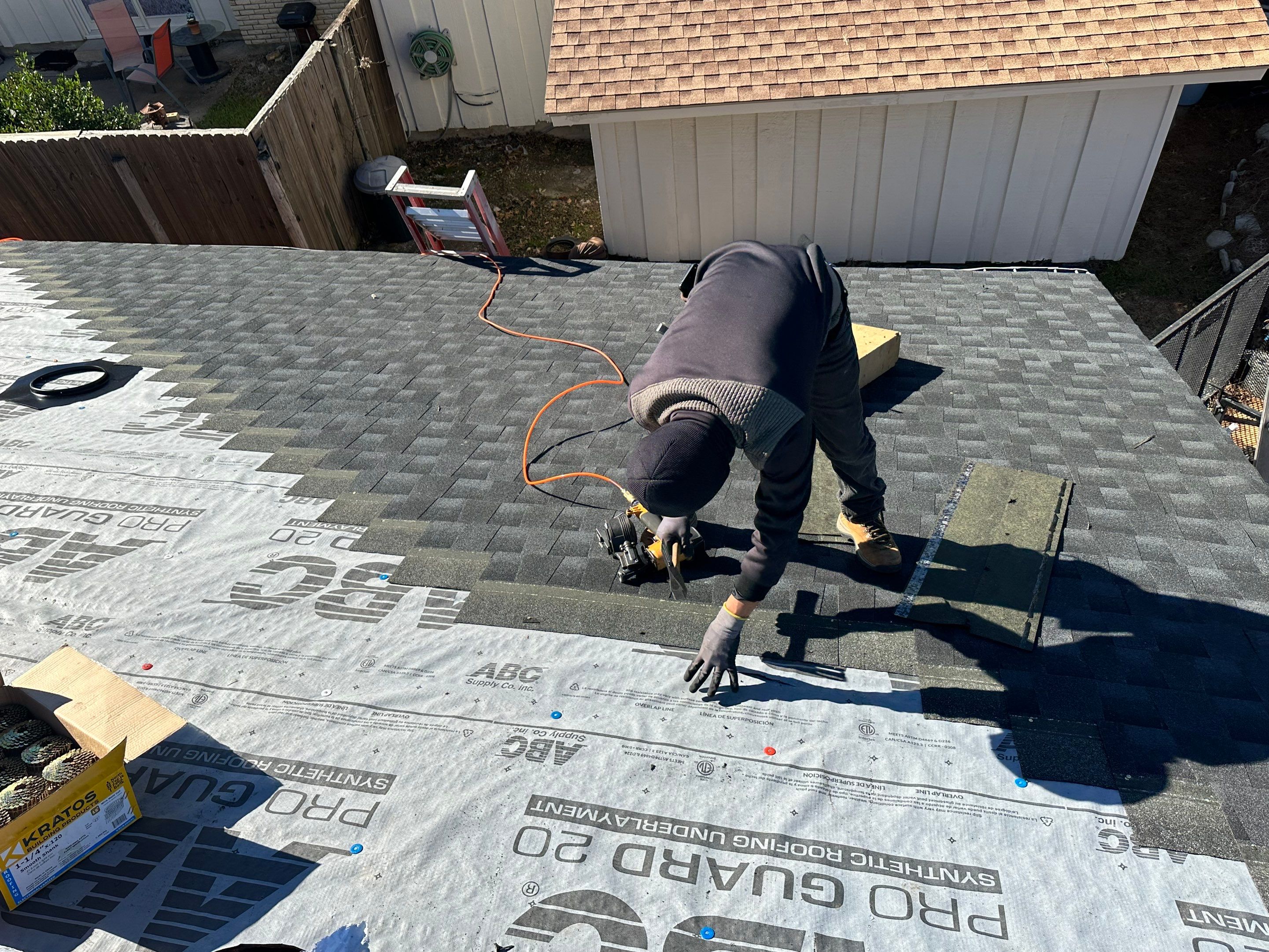 Residential Roof Replacement using GAF shingles by Elite Roofing LLC