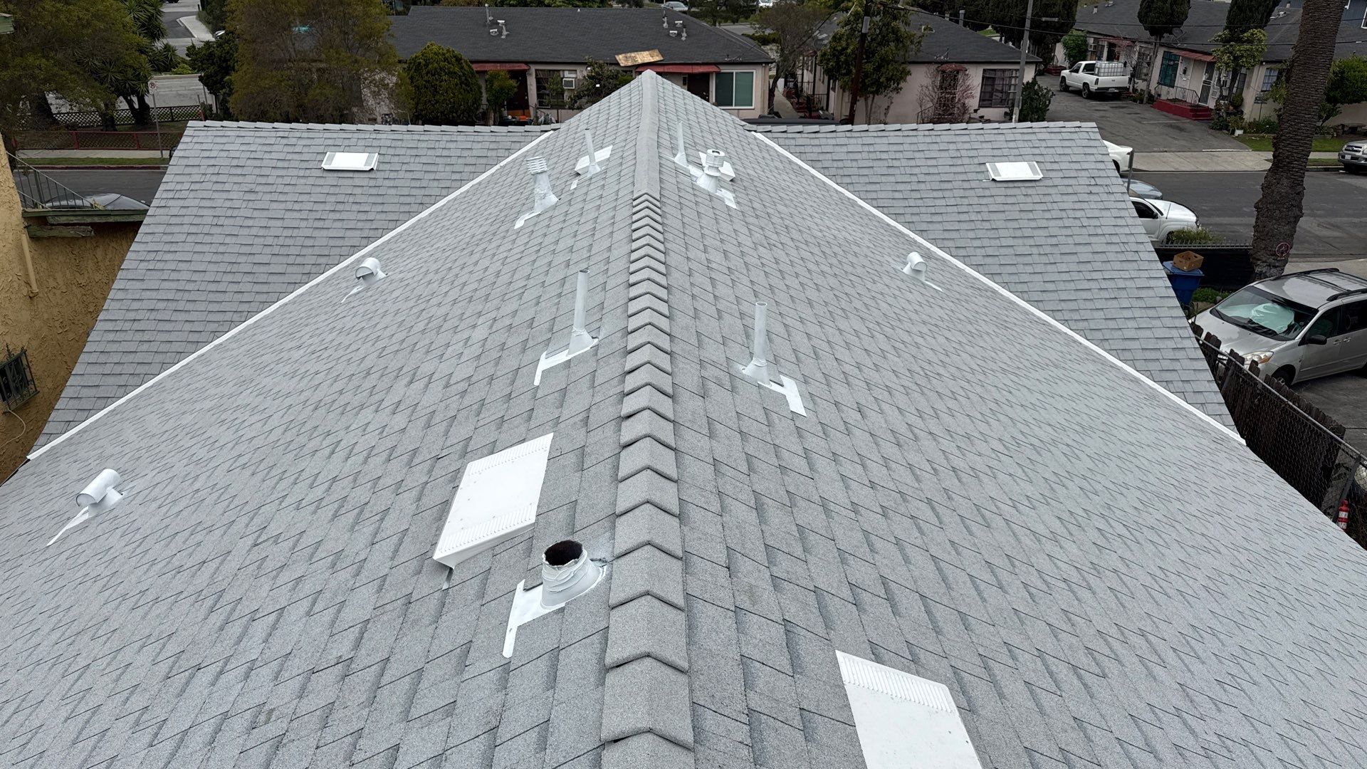 Residential Roofing Installation using Owens Corning Duration Cool Shingles by Hull Brothers Roofing
