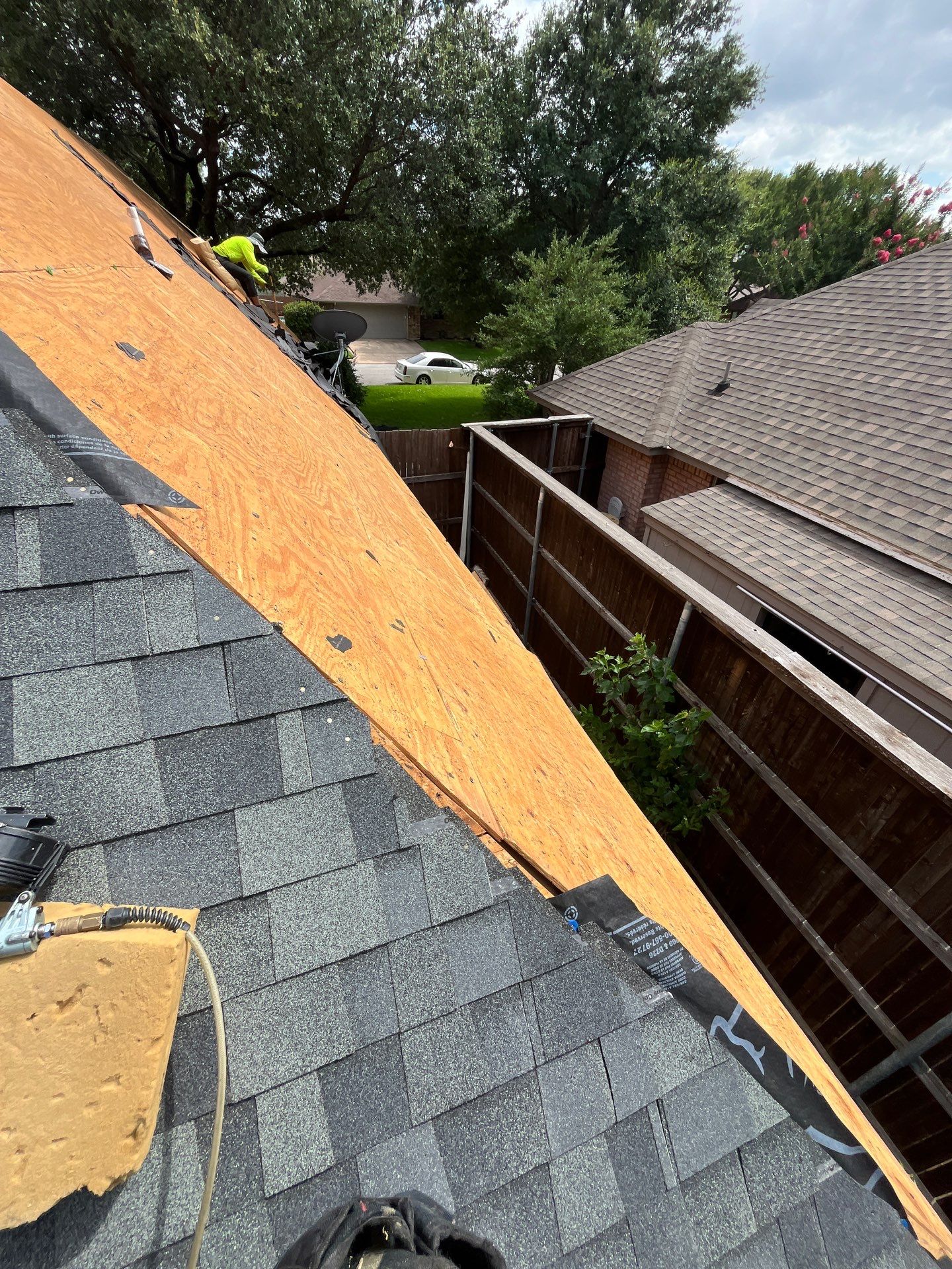 Full Reroof +adding intake vents by Berry Good Roofing 