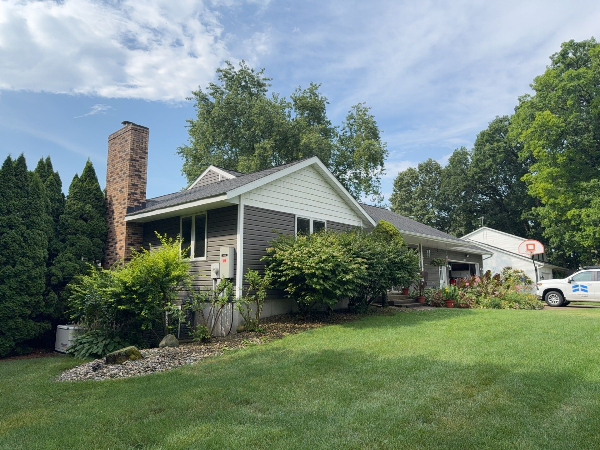Custom Addition & Exterior Renovation in Rockford by Cutting Edge Homes