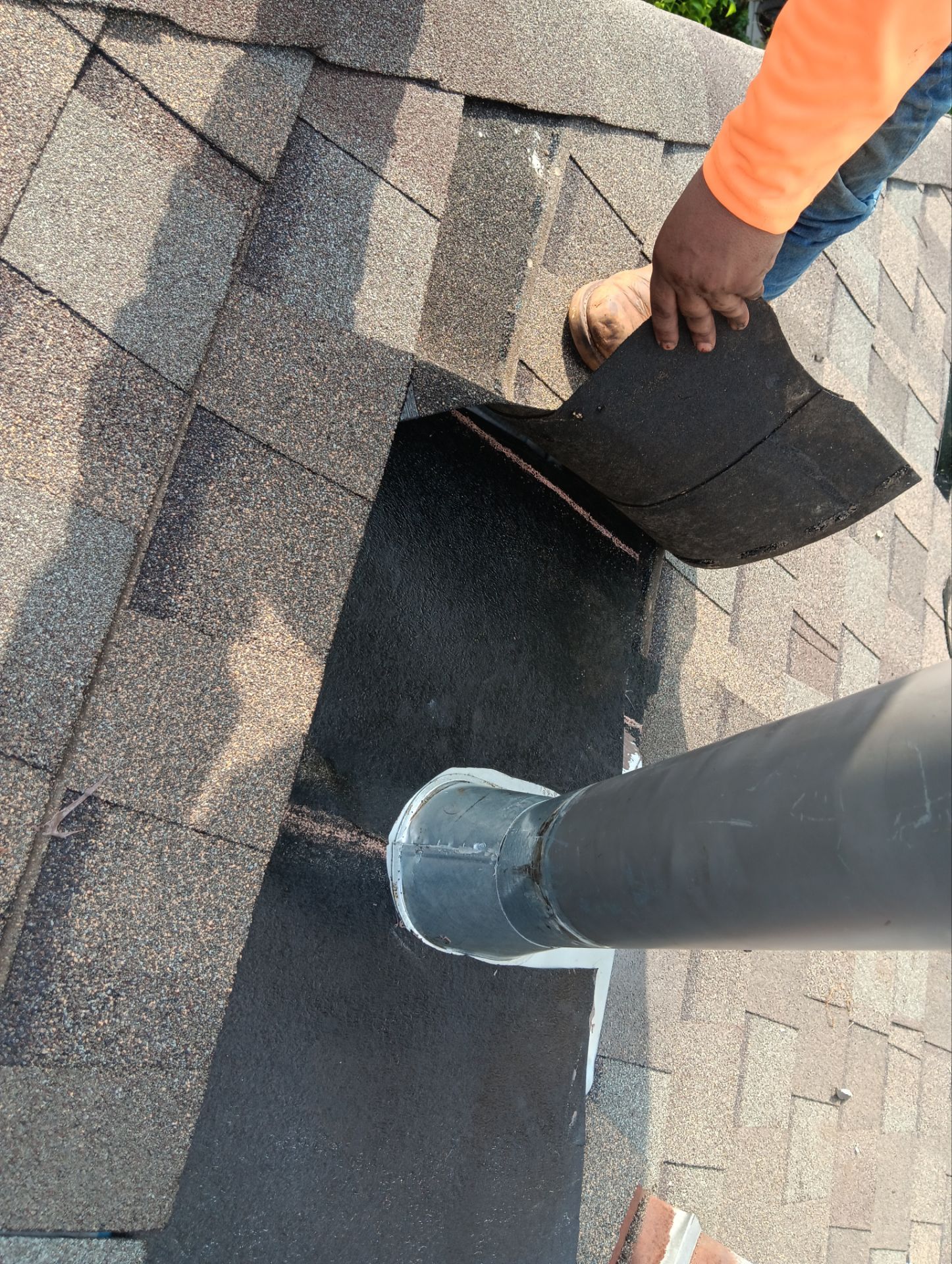 Residential Roofing Repair using Owen's Corning Duration (Lifetime) Shingles by Roof Repair Company