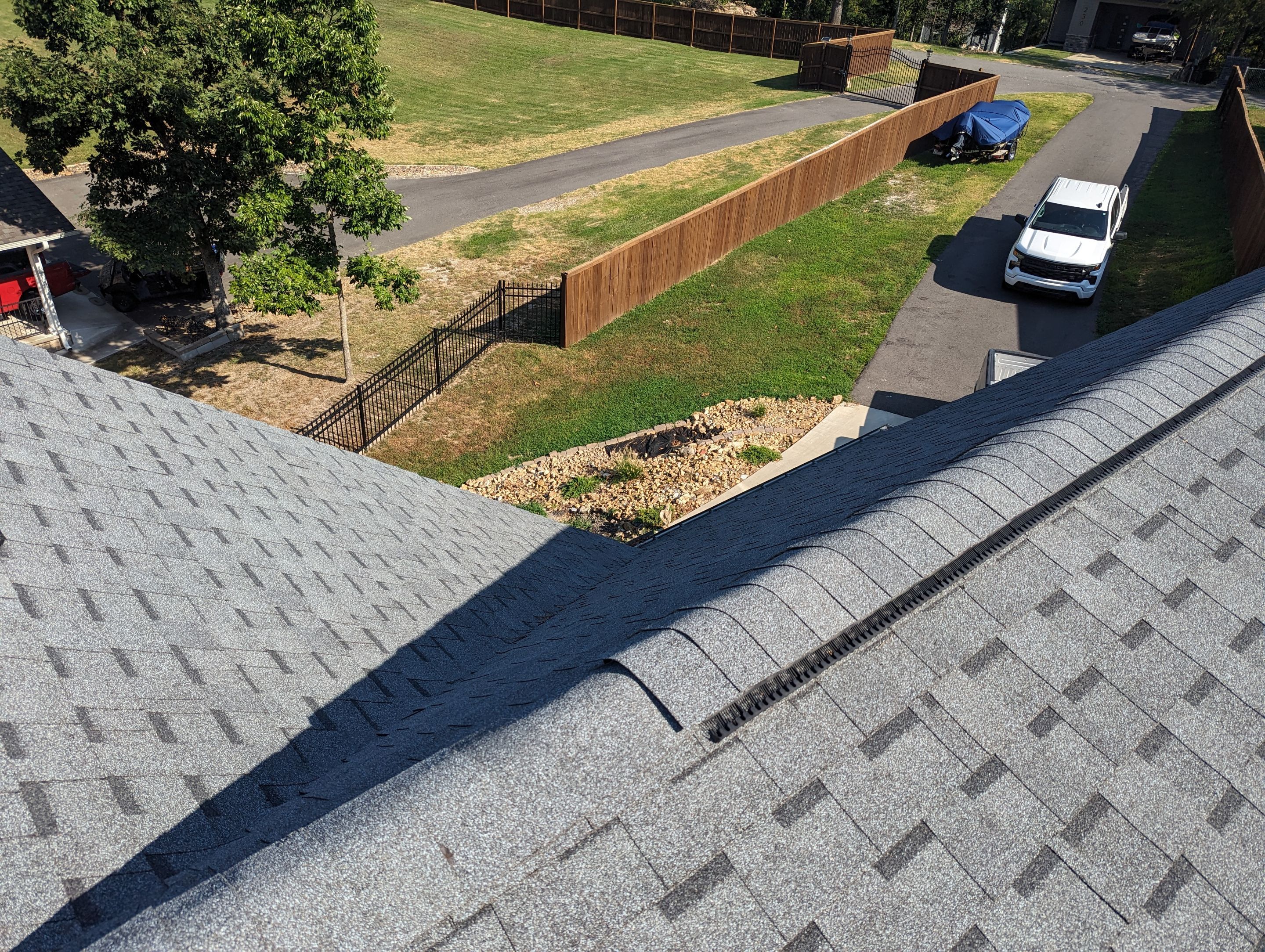 Residential Roofing Repair using Malarkey Vista: Midnight Black by Hostetler Roofing