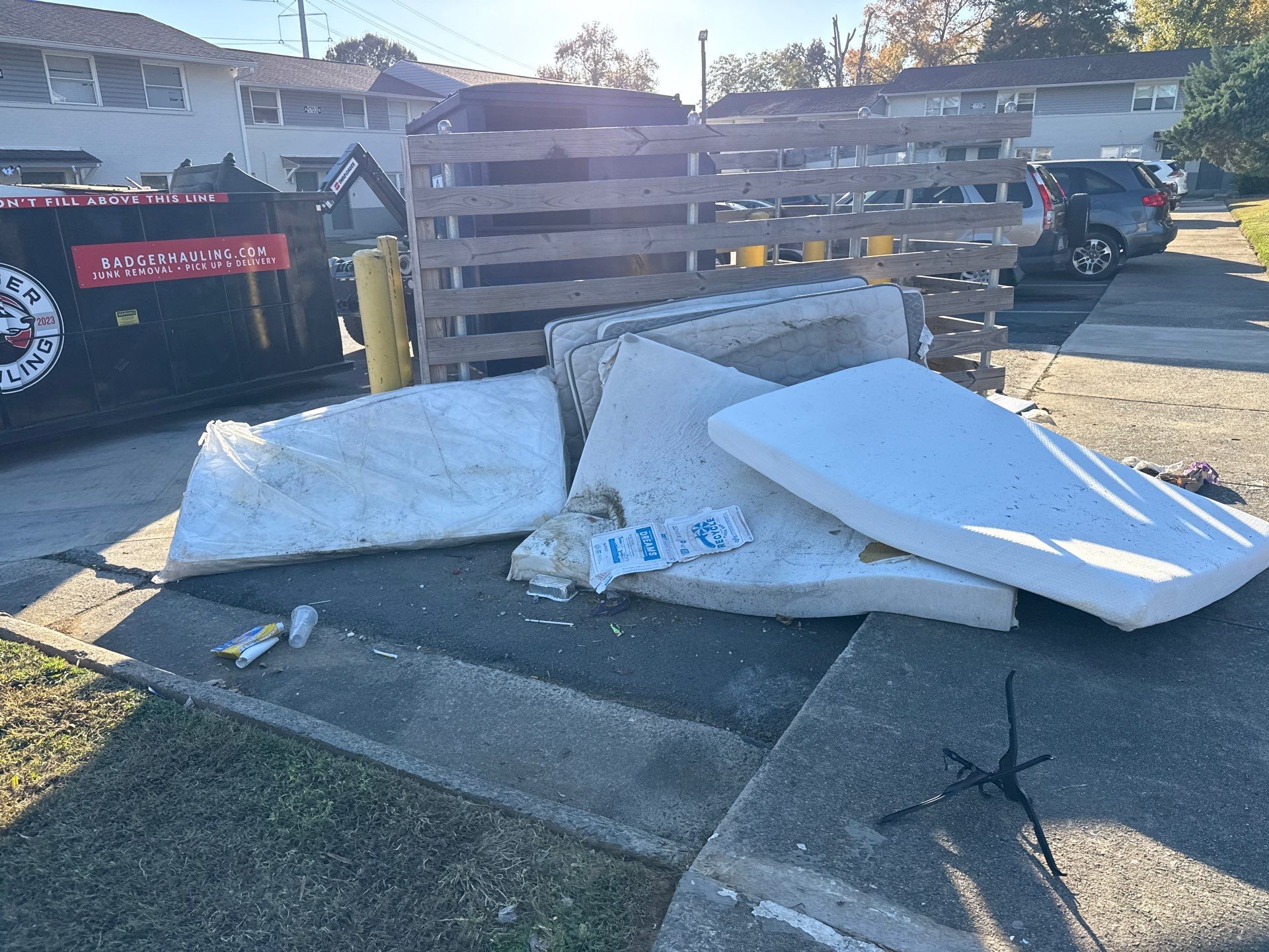 Project in Monroe by Badger Hauling