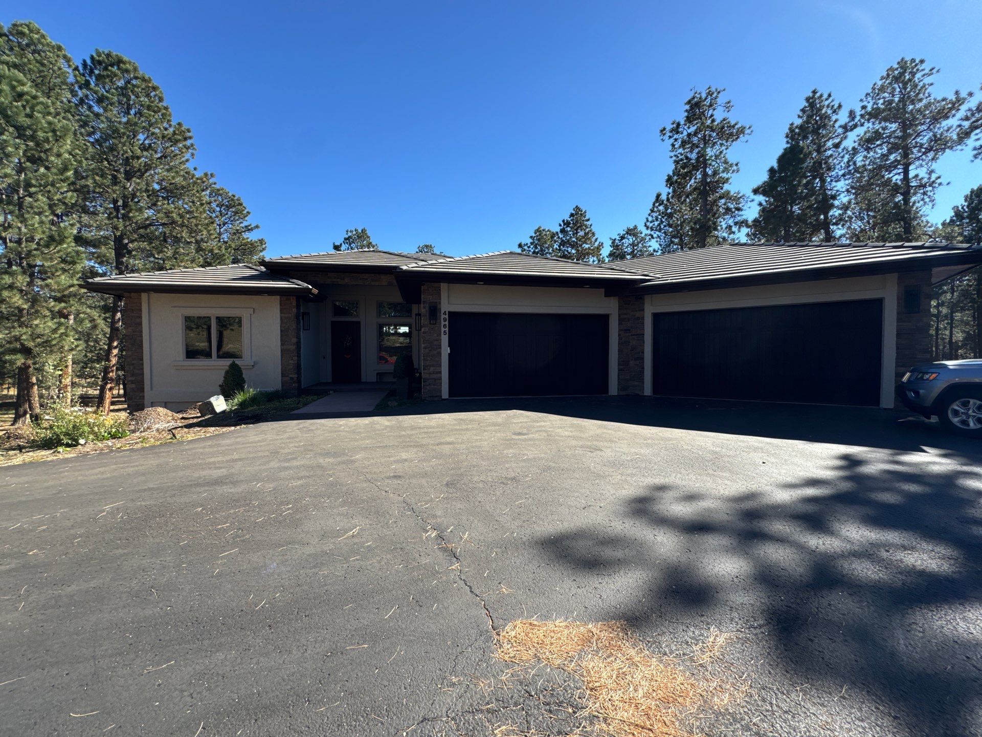 Elastomeric Stucco Coating Project in High Forest Ranch by Carroll Painting LLC