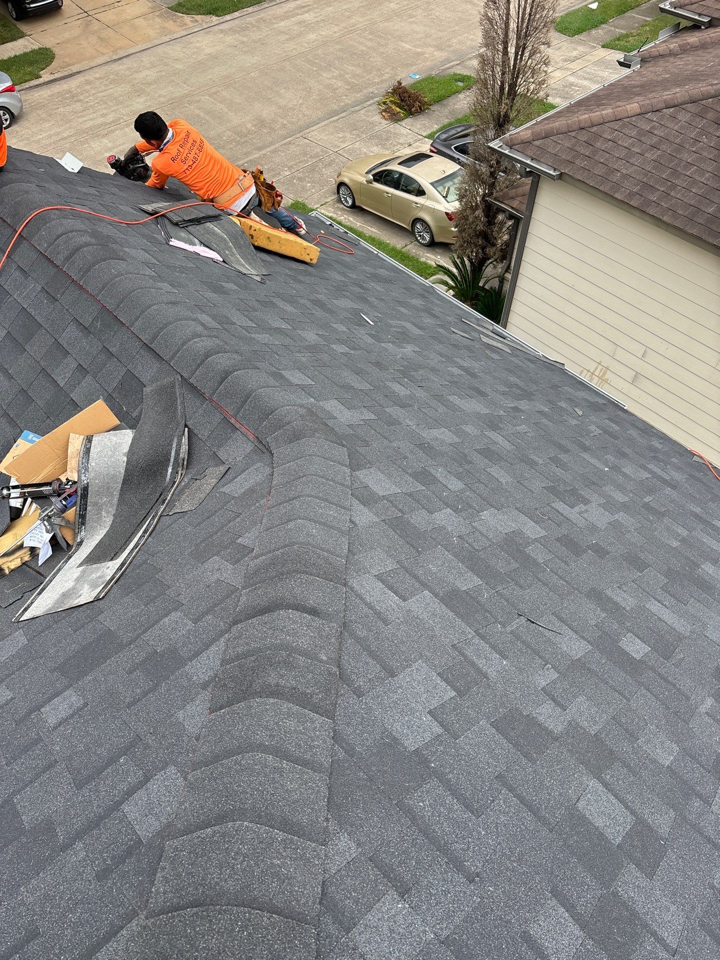 Residential Roofing Repair using Owen's Corning Duration (Lifetime) Shingles by Roof Repair Company