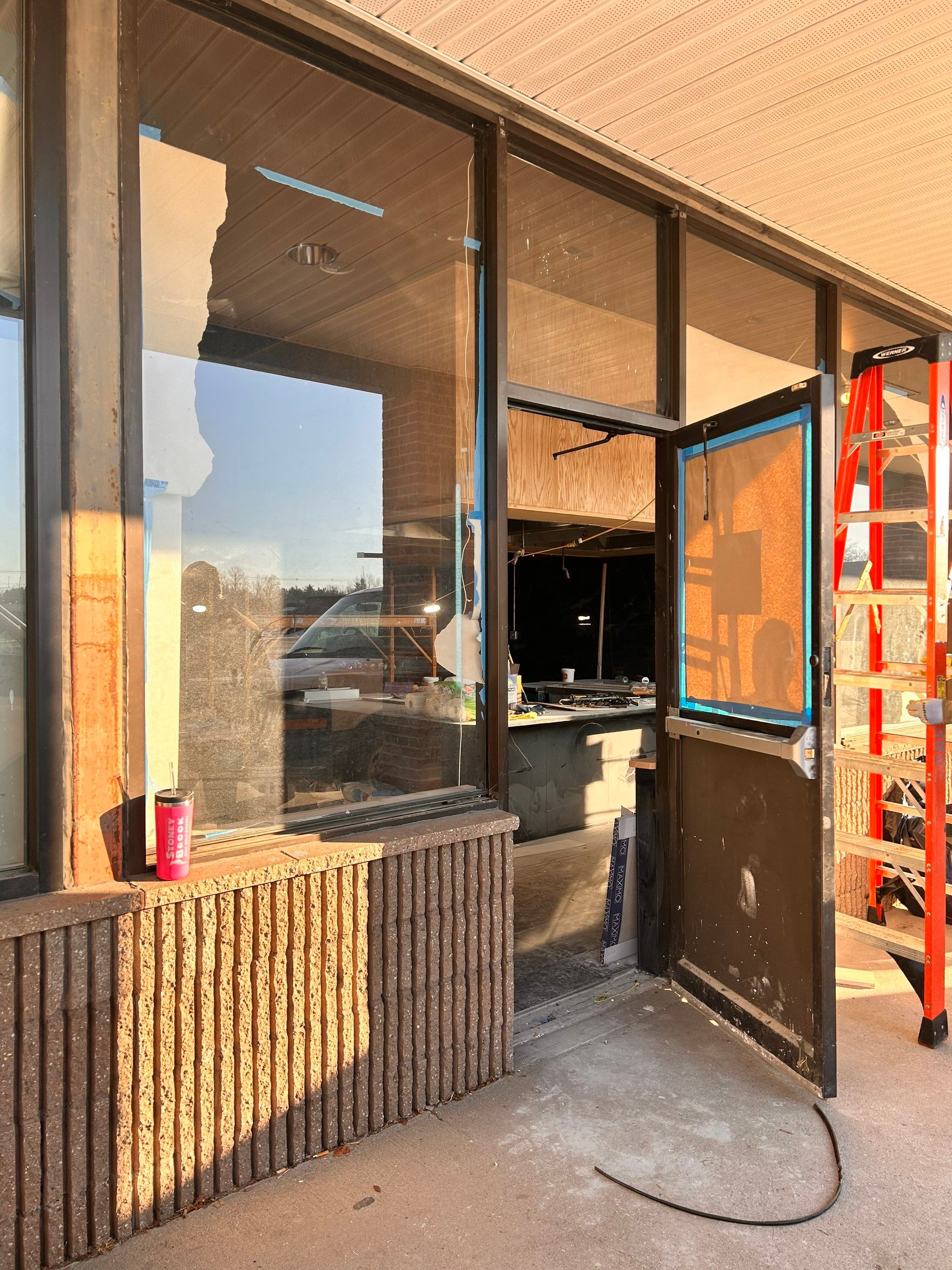 Saka Hibachi - Commercial Door & Storefront by Cheshire Glass Company
