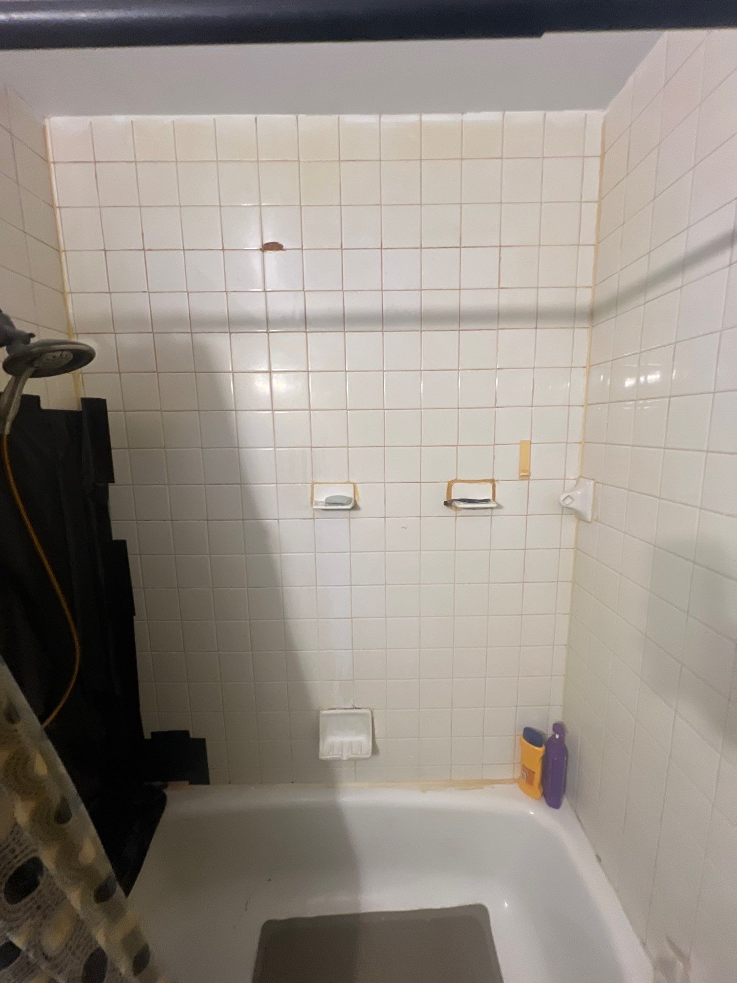 Beautiful tub to shower! by The Shower Company