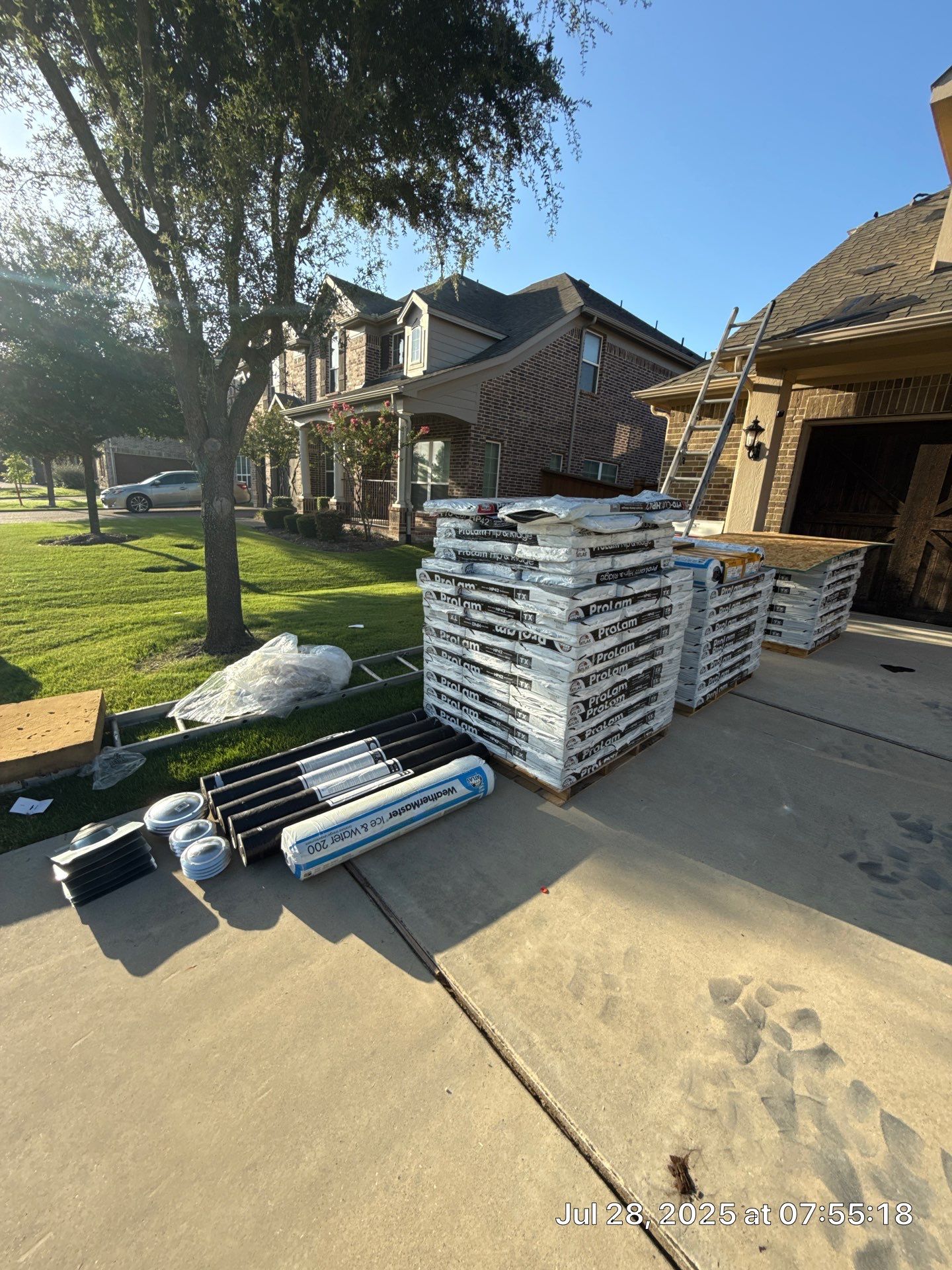 Residential Roof Replacement using ATLAS PROLAM WEATHER WOOD by Elite Roofing LLC