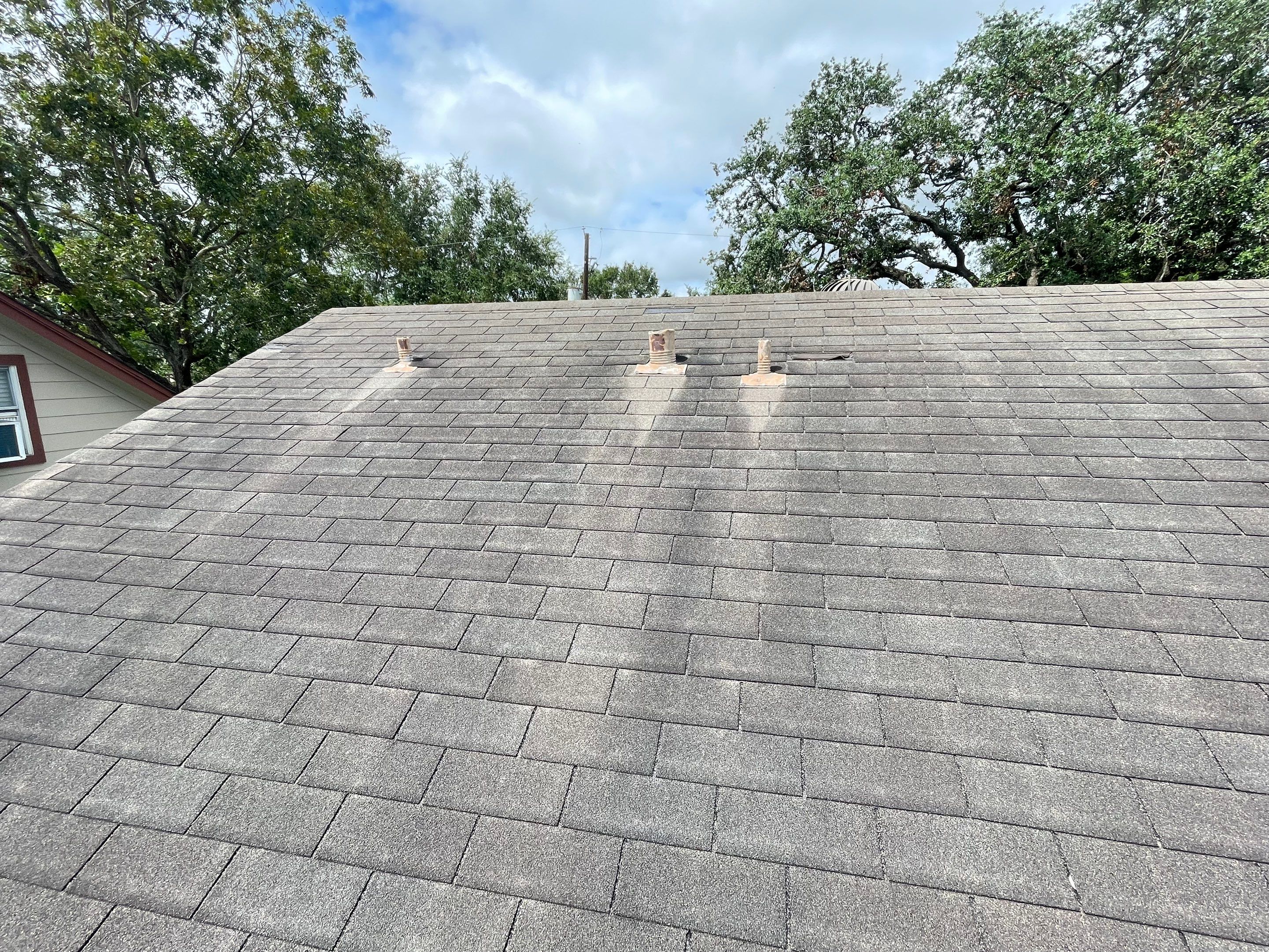 Residential Roofing Installation using Tamko Heritage® Series Rustic Black by CAP Roofing and Construction LLC