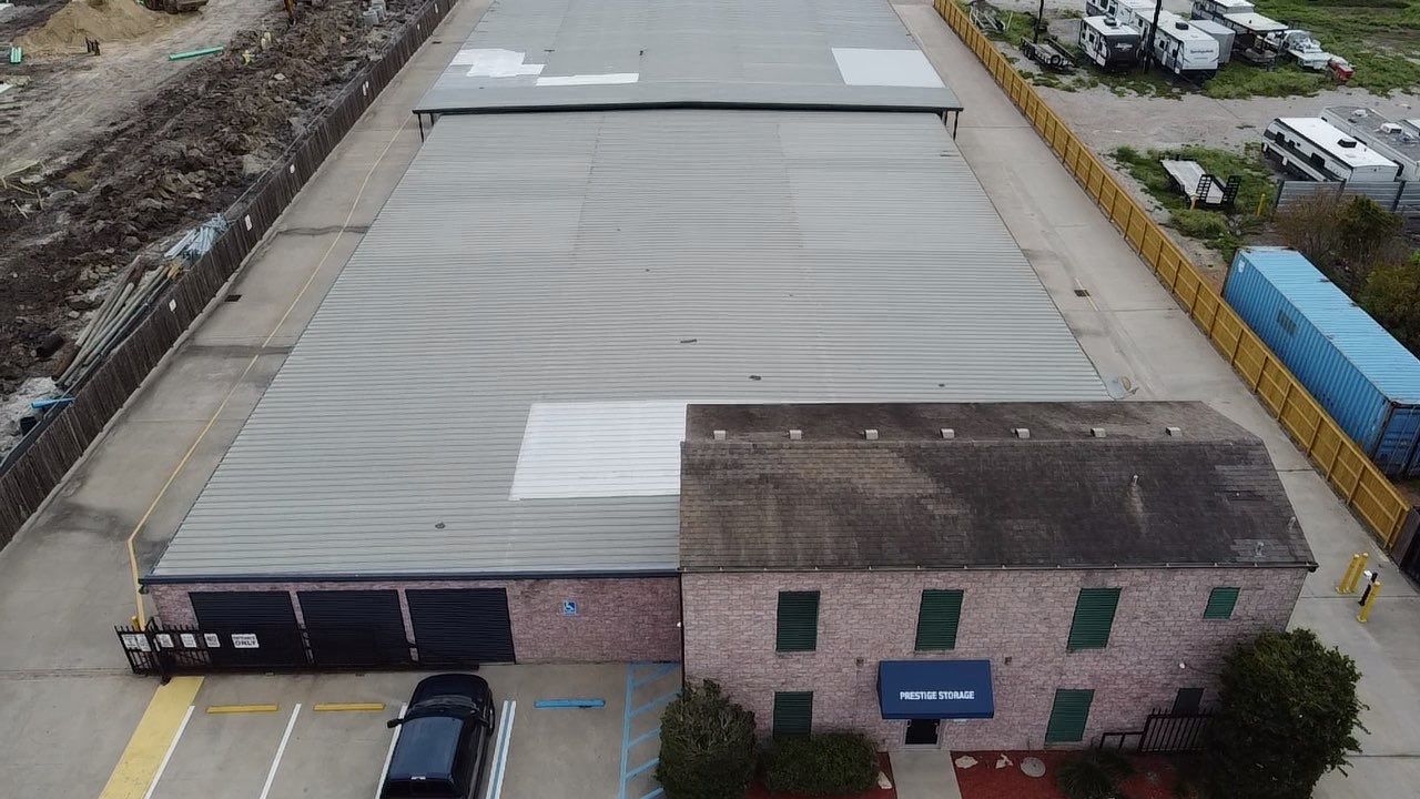Commercial Roofing Repair using Coating Roof Repair by Galvan Roofing and Construction