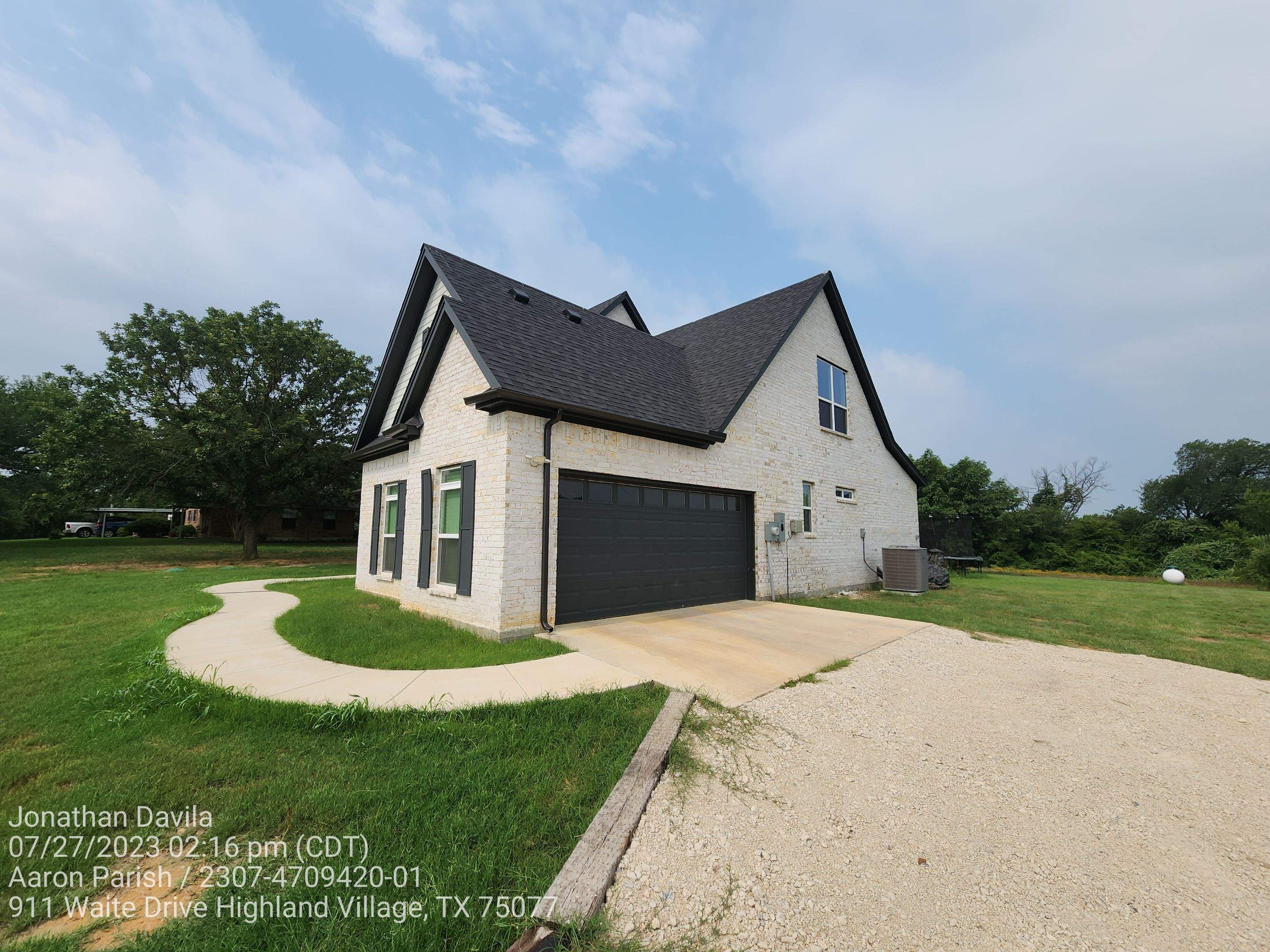 Project in Highland Village by Zeus Exteriors