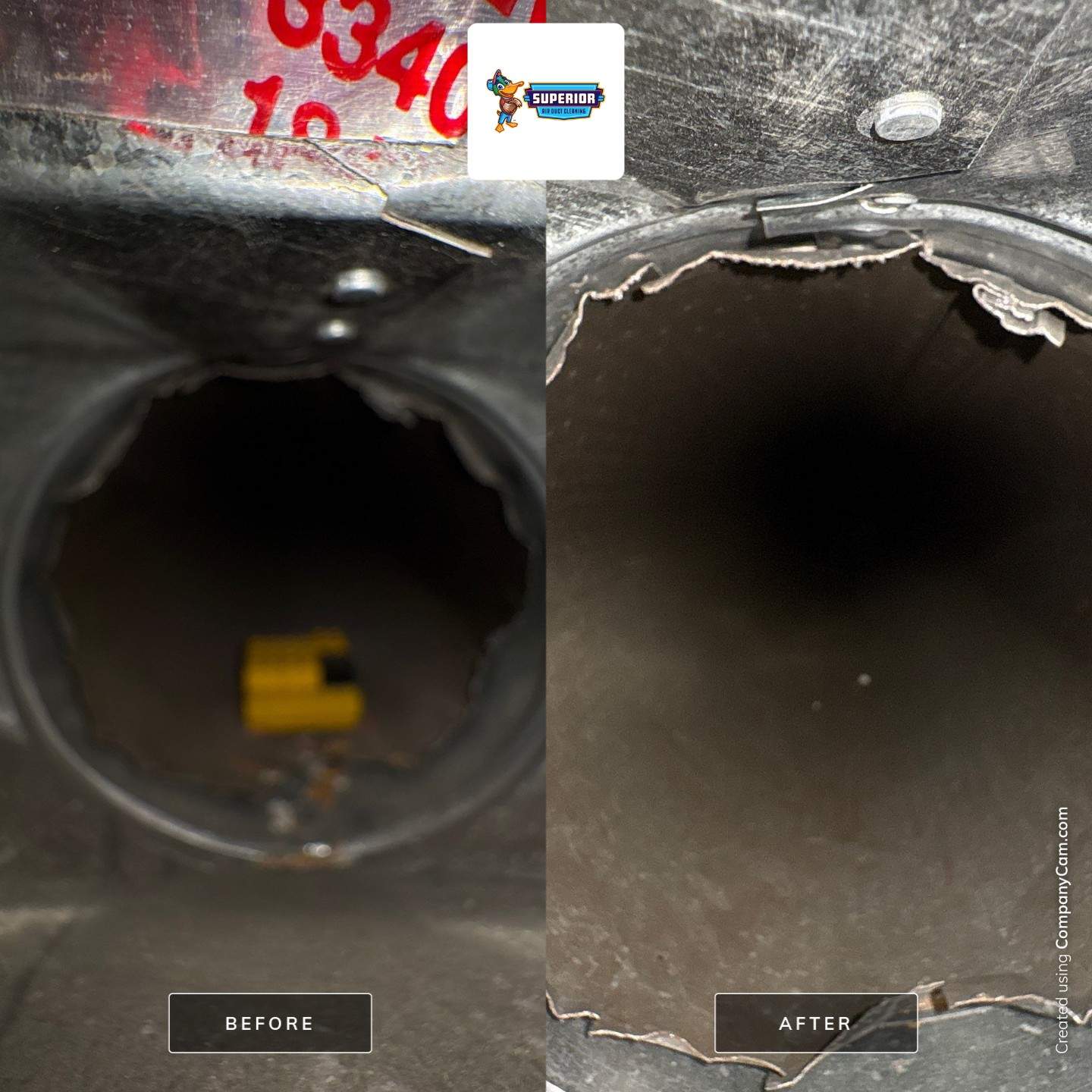 Air Duct Cleaning With a Vacuum Truck in New Castle, PA by Superior Air Duct Cleaning