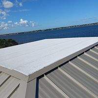 24ga 1.5" Mechanical Seam Champagne  by Total Roofing System The Metal Roof Experts