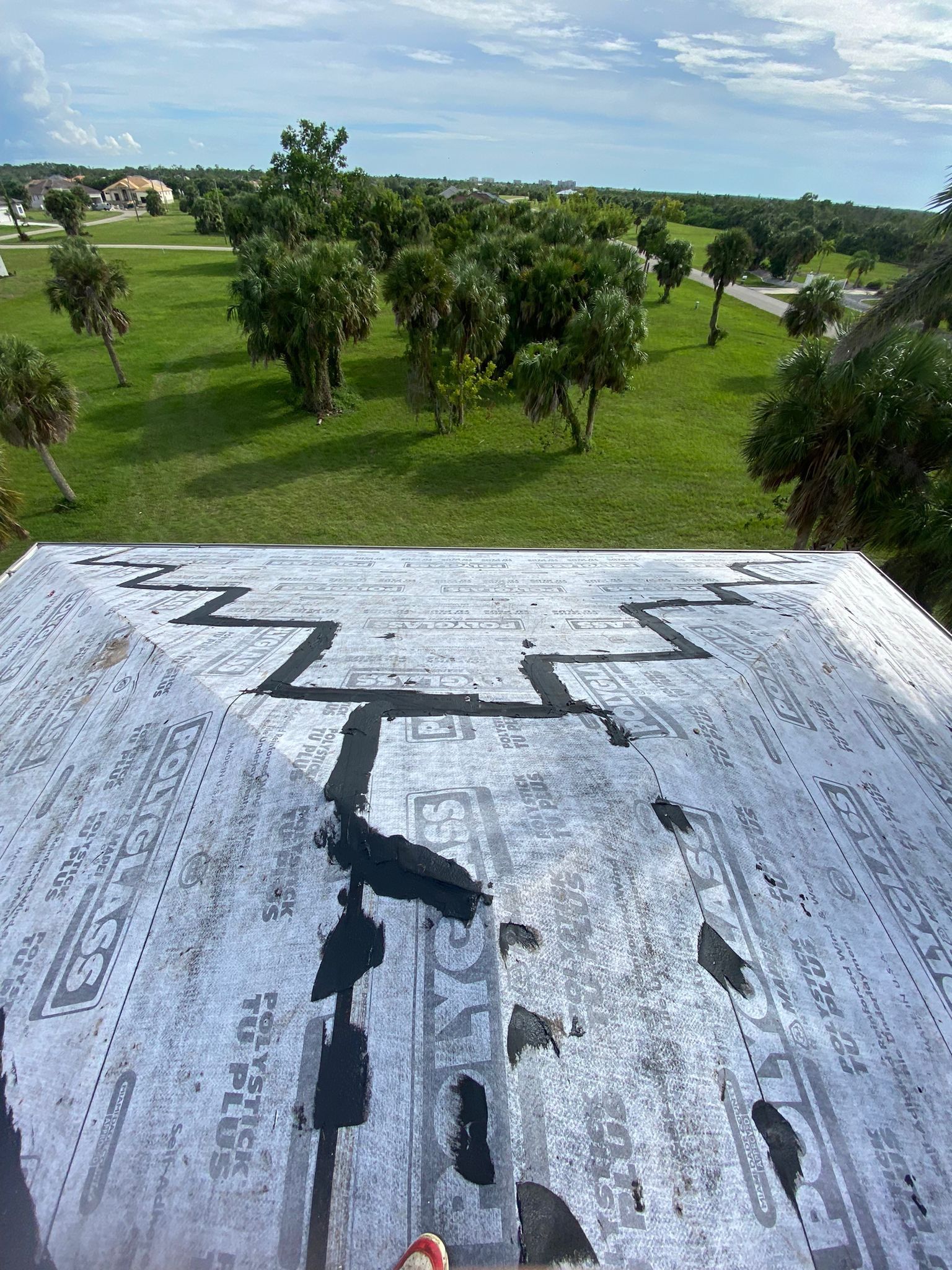 Punta Gorda Concrete Tile Roof Replacement by Four Peaks Roofing