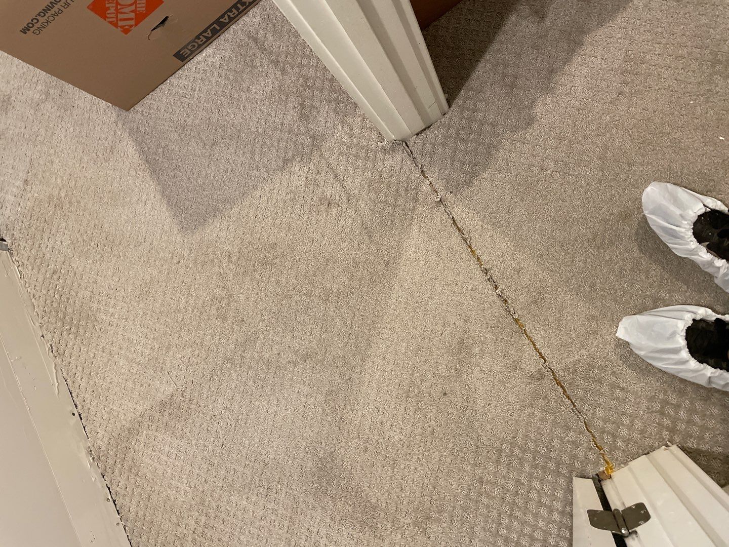Water Damage Project in Denver by Accountable Home Services