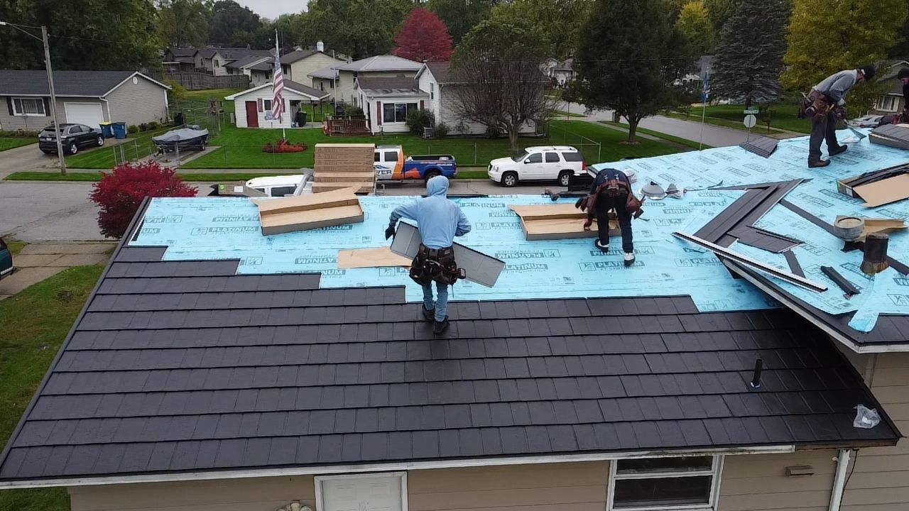 Mishawaka Indiana Metal Slate Roof Installation – Residential Upgrade by 4Ever Metal Roofing