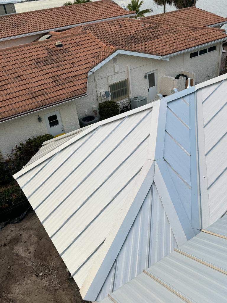 24ga 1" Nail-Strip Mill Finish by Total Roofing System The Metal Roof Experts